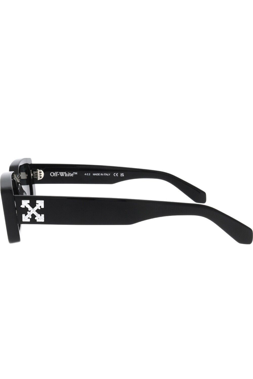Off-White NEW OFF-WHITE OERI016C99PLA0011007 ARTHUR-BLACK-DARKGREY Size ONE SIZE - 2 Thumbnail