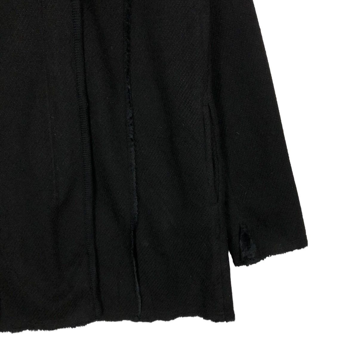 Comme Ca Ism 🔥Rich Black Iconic Wool Long Jacket Comme Ca Ism Japan Size US M / EU 48-50 / 2 - 3 Thumbnail