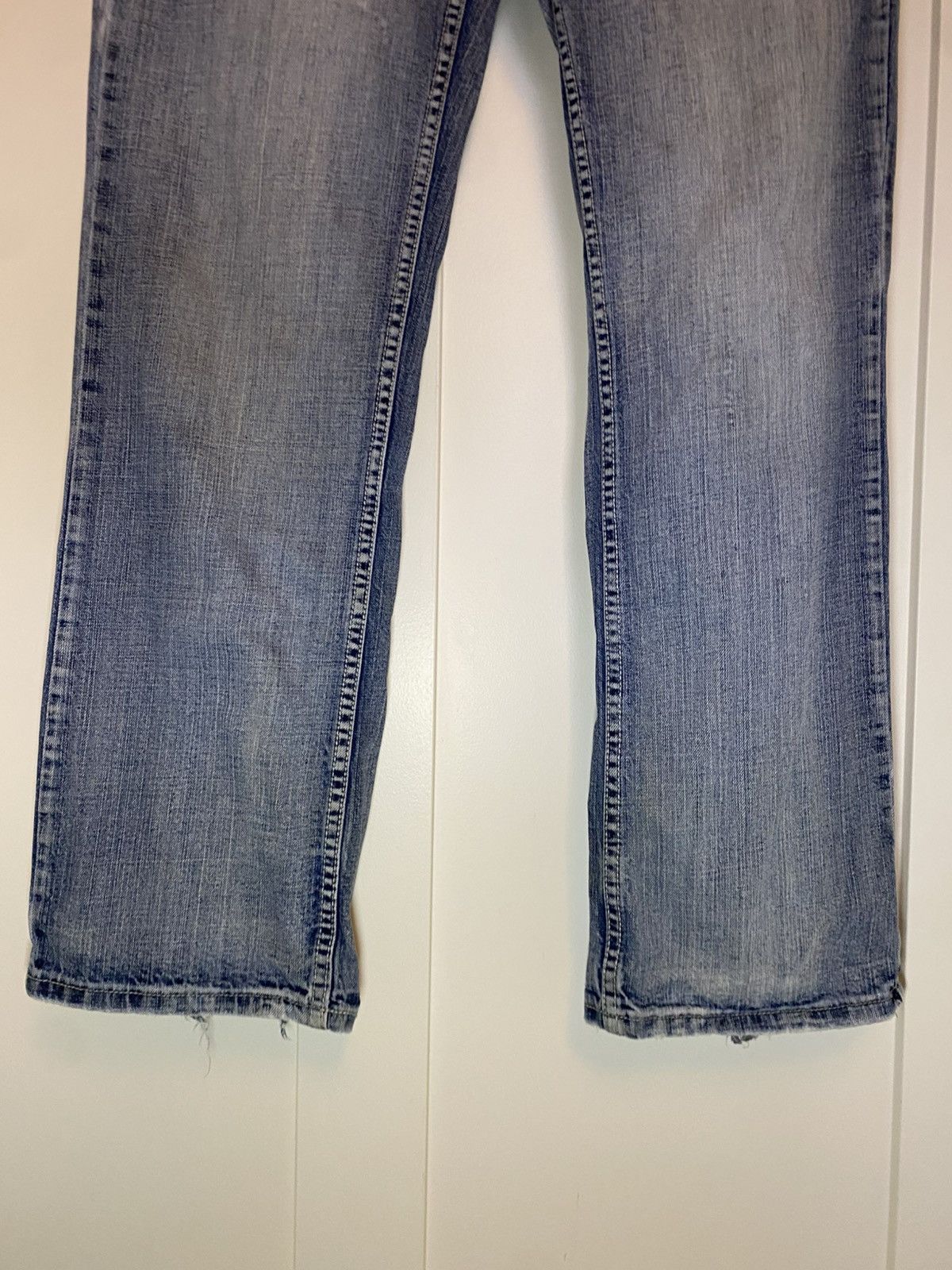 Vintage Vintage Bongo Jeans distressed straight leg jeans Size US 30 / EU 46 - 12 Thumbnail