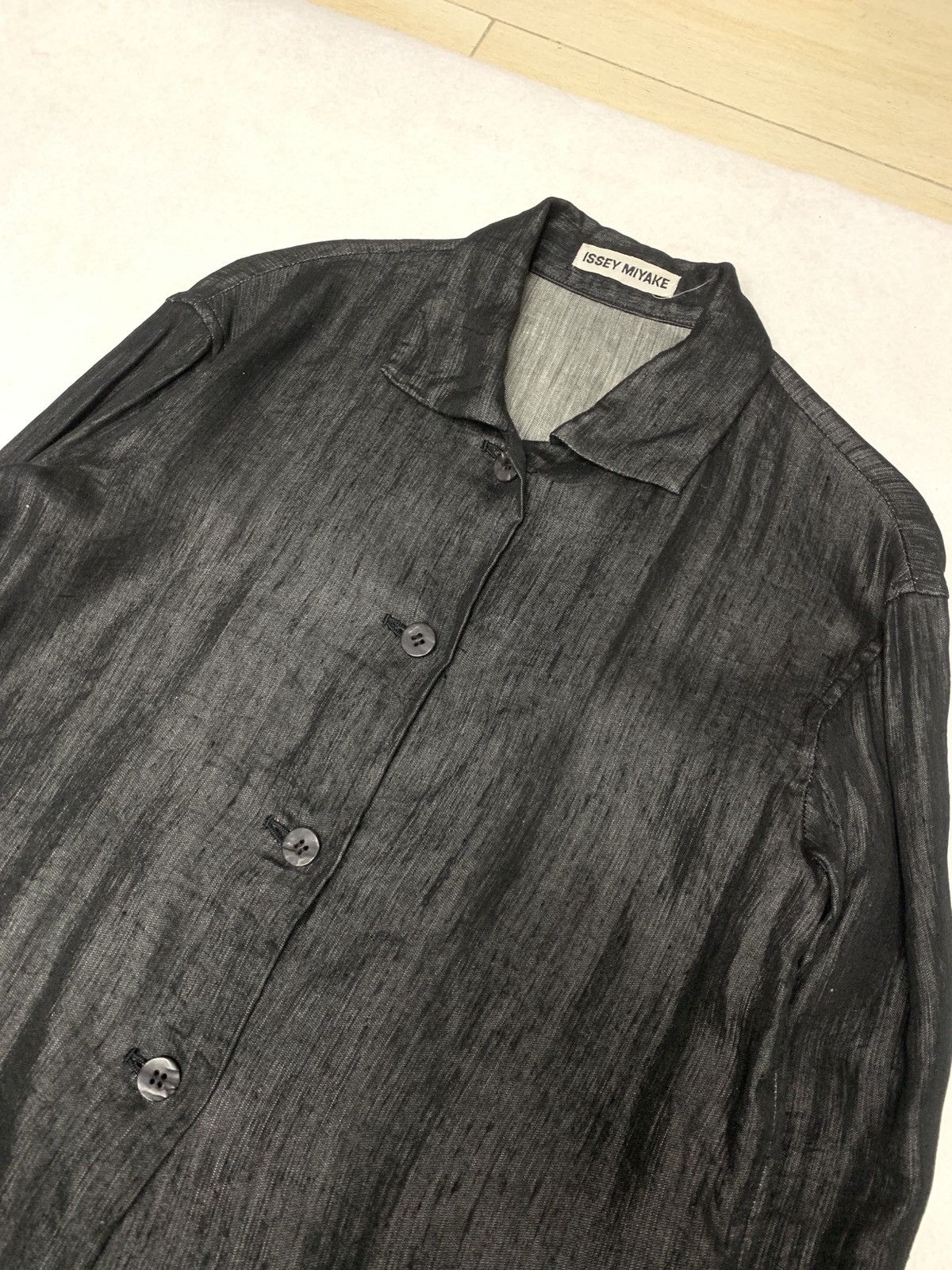 Issey Miyake Issey Miyake SS99 Linen Mesh Jacket & Pants Setup Size M / US 6-8 / IT 42-44 - 4 Thumbnail