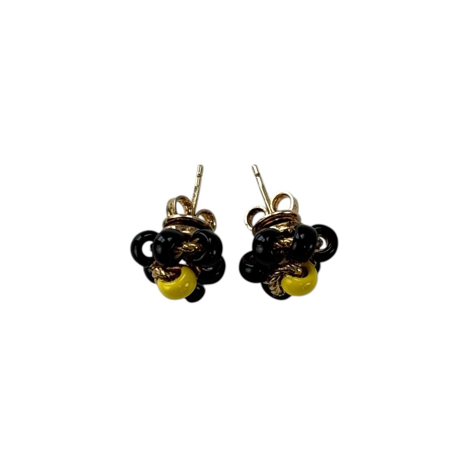 Bottega Veneta Bottega Veneta Beaded Flower Earrings Size ONE SIZE - 4 Thumbnail