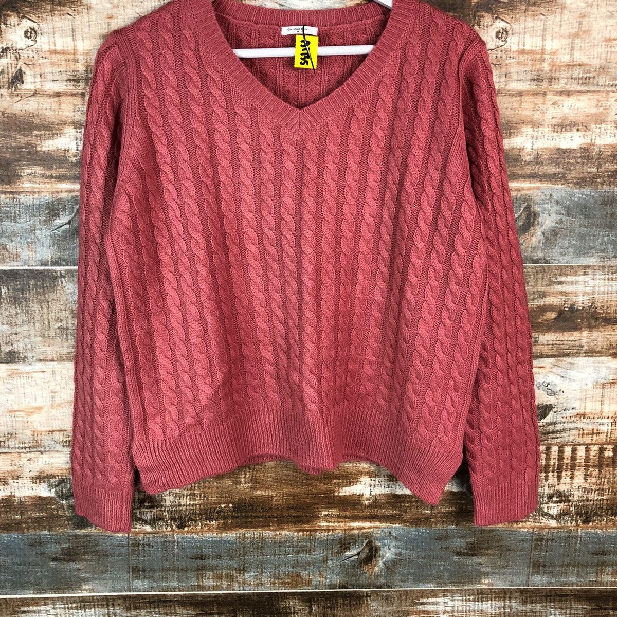 Homespun Knitwear × Japanese Brand Comfart Basic Pink Knitwear #A1735 Size M / US 6-8 / IT 42-44 - 3 Thumbnail