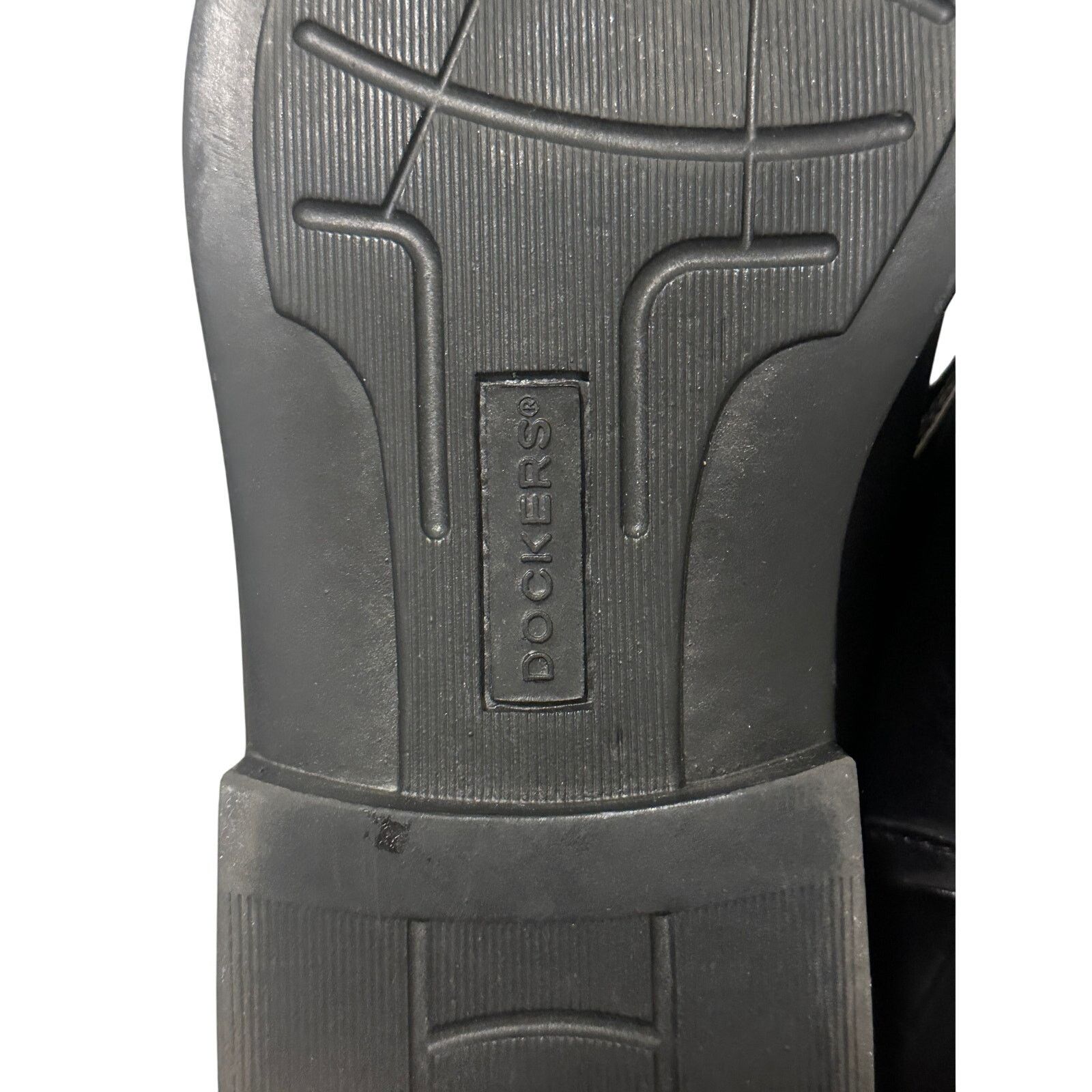 Dockers Dockers Black Slip On Synthetic Leather Round Toe Dress Shoe Size US 8 / EU 41 - 10 Thumbnail