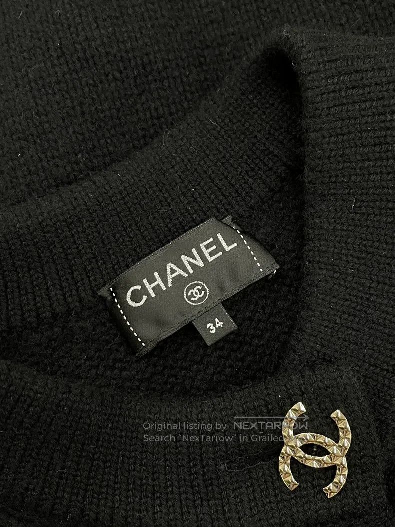 Chanel Chanel 22B popular multi-element silhouette cashmere knitt Size XXS / US 00 / IT 34 - 5 Thumbnail
