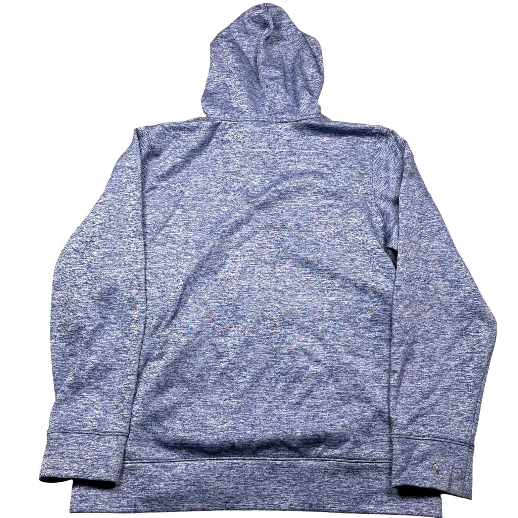 Under Armour VINTAGE Hoodie Under Armour Pink Lavender Pullover Large Womens Regular Sleeve Long Solid 100% Polyester Logo Embroidered Size L / US 10 / IT 46 - 6 Thumbnail