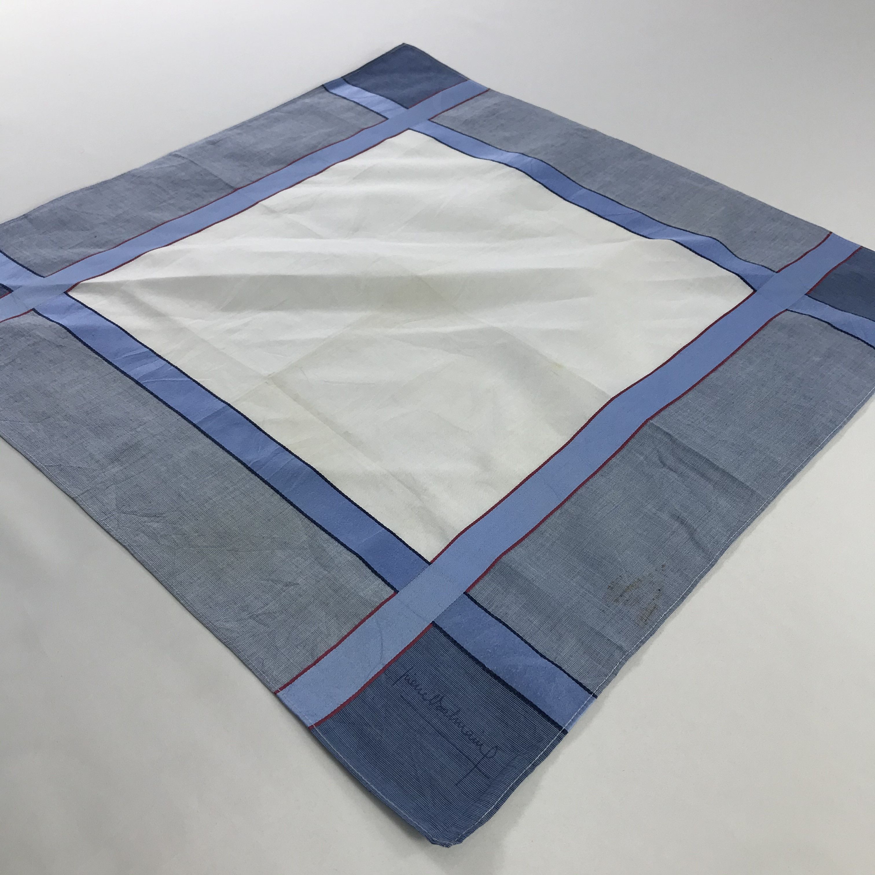 Pierre Balmain × Vintage Pierre Balmain Bandana / Handkerchief / Neckerchief - S529 Size ONE SIZE - 2 Thumbnail