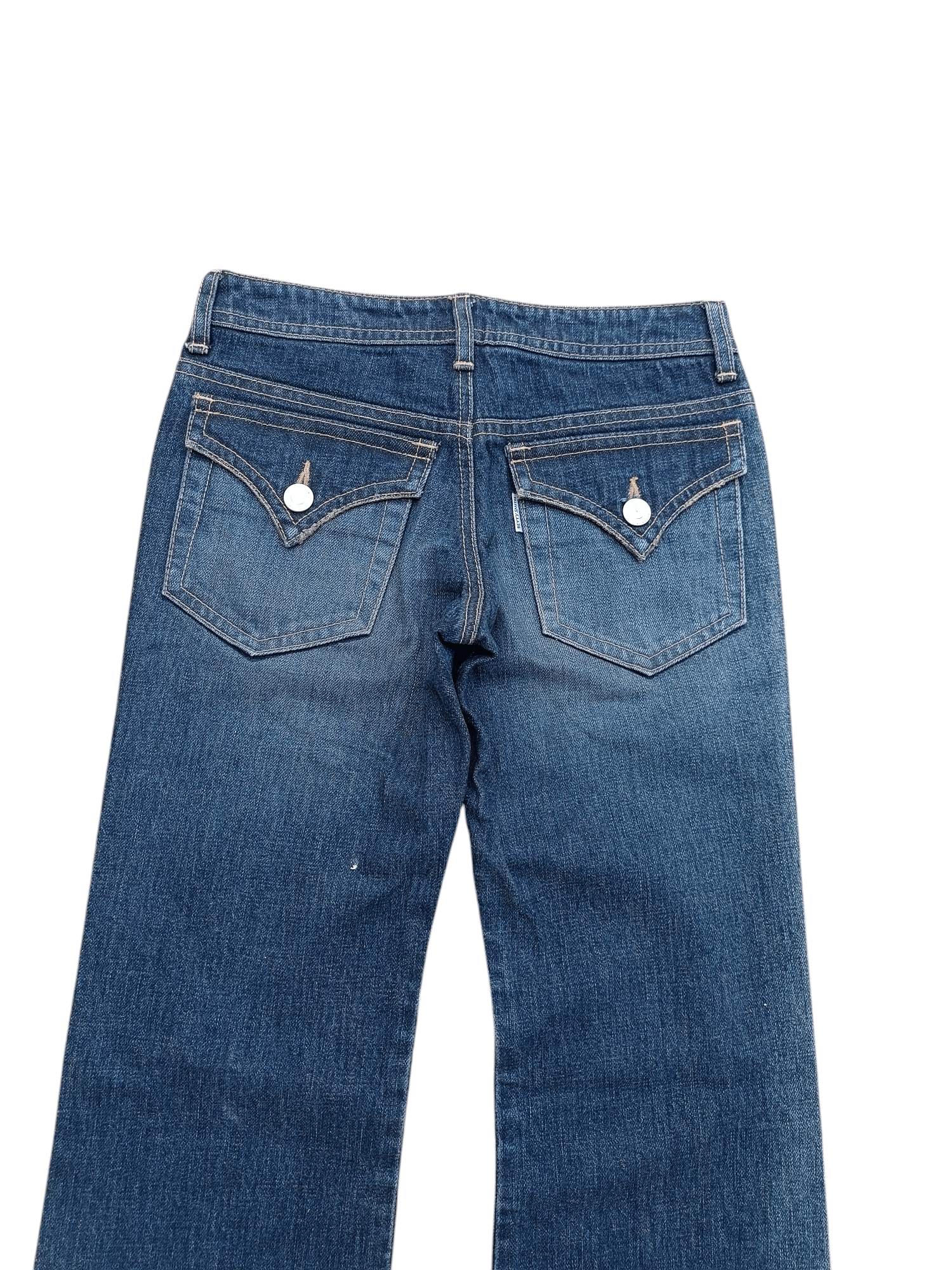 Japanese Brand FYE FLARED 🔥 BETTY SMITH DISTRESSED BOOT CUT DENIM Size US 28 / EU 44 - 17 Thumbnail