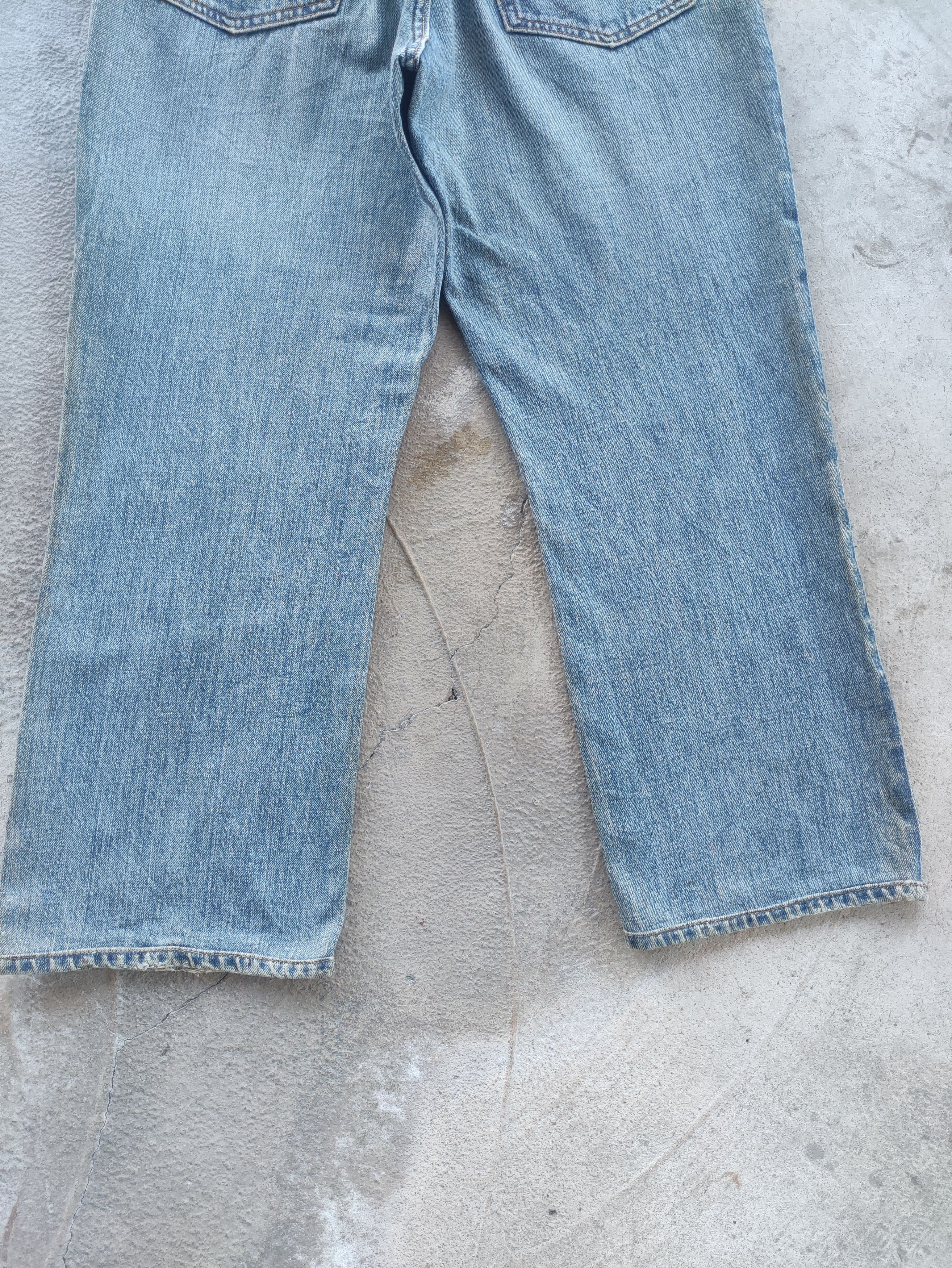 Gap Vintage Gap 1969 Selvedge Jean Distressed Faded Denim Size US 34 / EU 50 - 10 Thumbnail