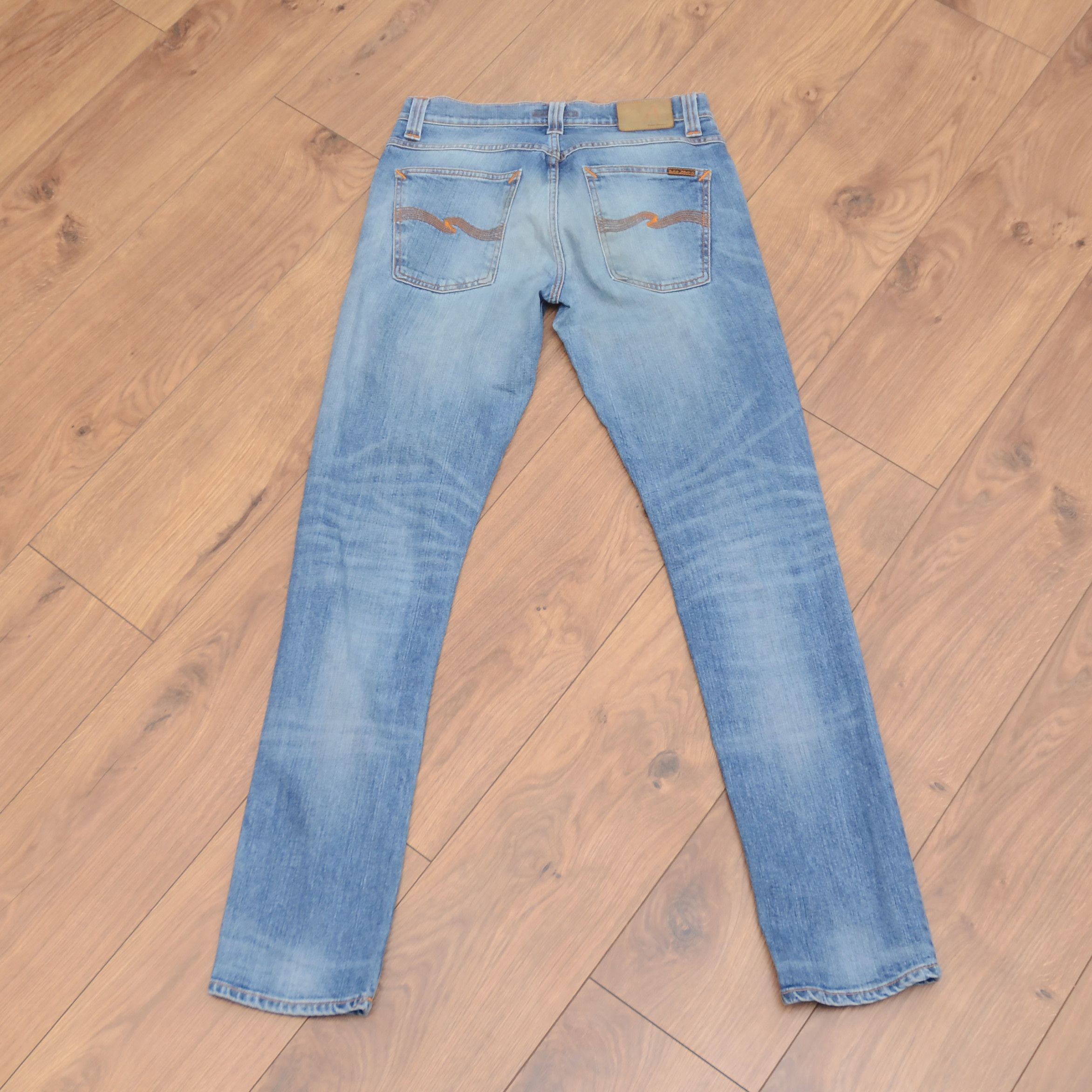 Nudie Jeans Nudie Jeans Steady W31 L34 faded Denim Button Fly Thim Size US 31 - 5 Thumbnail