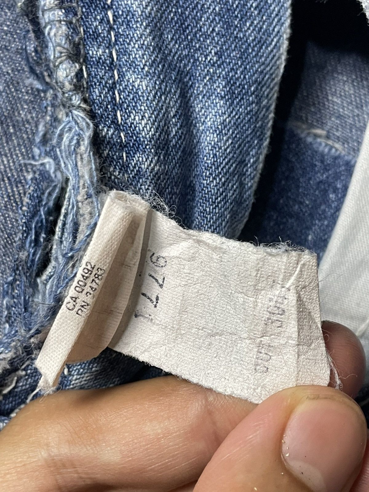 Lee × Vintage Vintage LEE Straight Cut Jeans Pants (92) Size US 30 / EU 46 - 8 Thumbnail