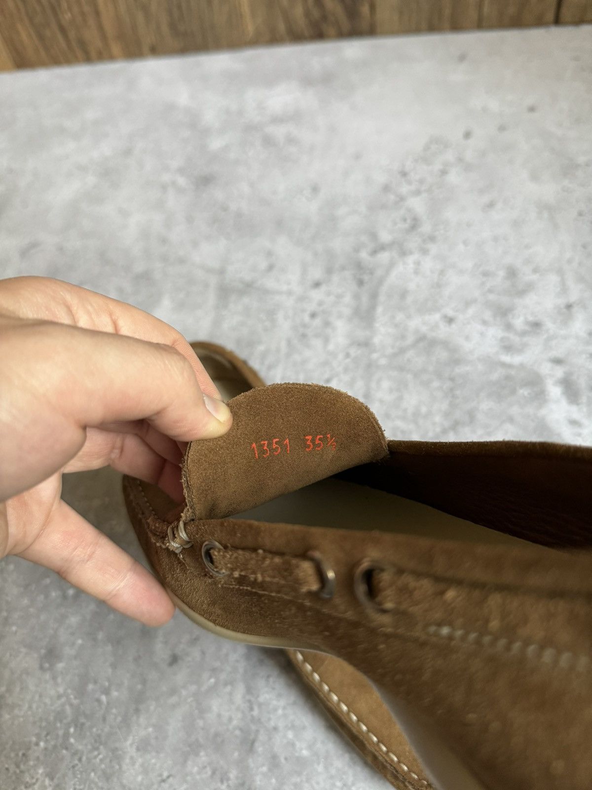 Vintage Prada Women’s Suede Loafers