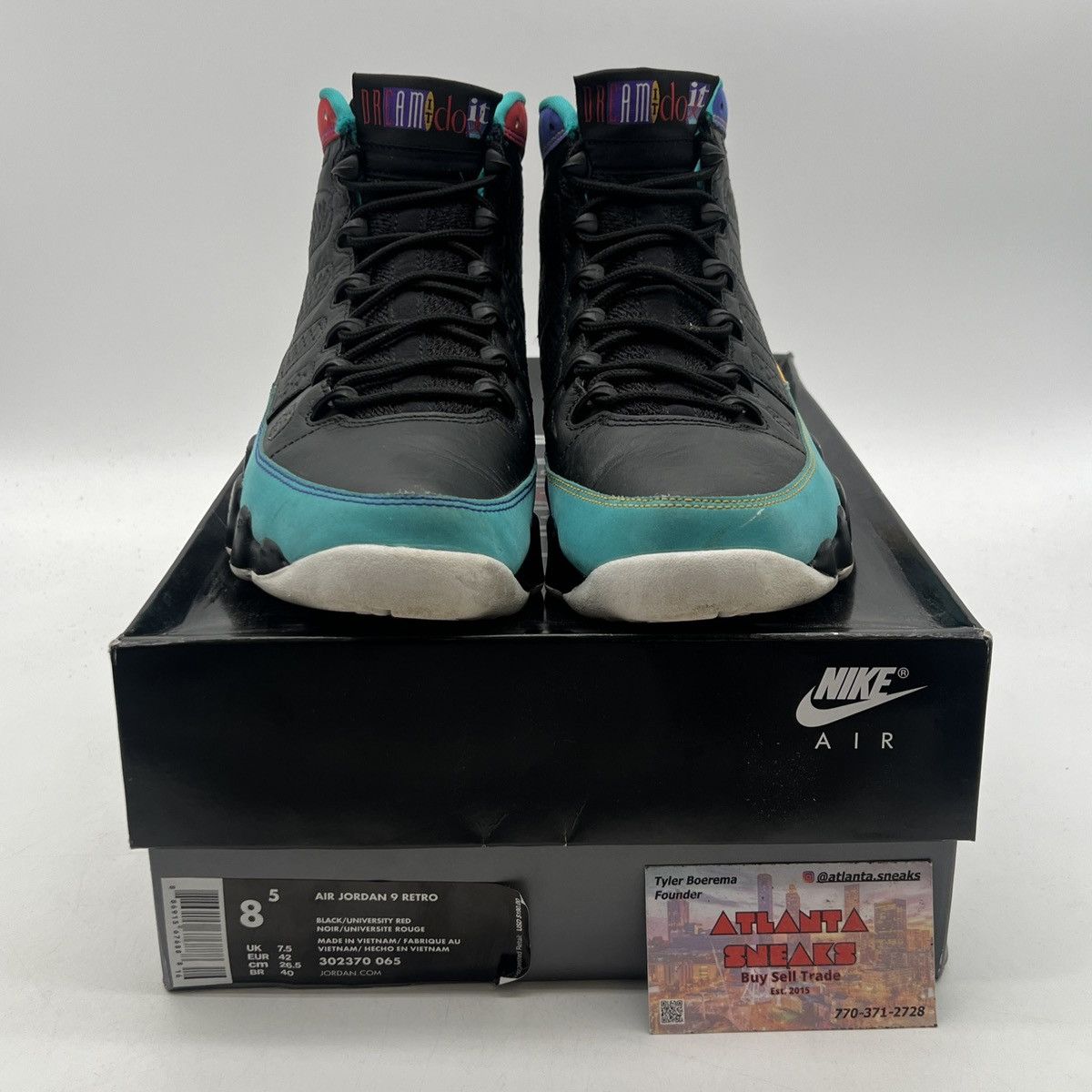Jordan Brand Air Jordan 9 dream it, do it Size US 8.5 / EU 41-42 - 2 Thumbnail