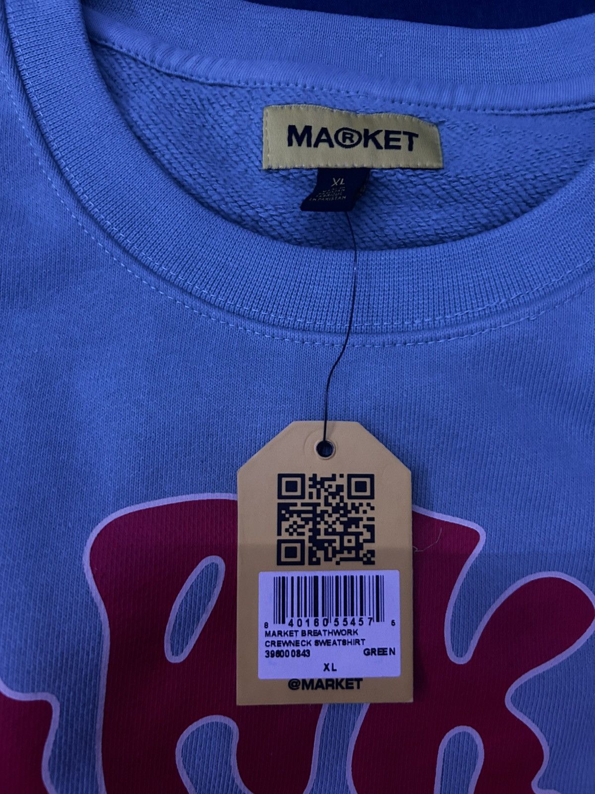 Market Market Breathwork Crewneck Sweatshirt Size US XL / EU 56 / 4 - 3 Thumbnail