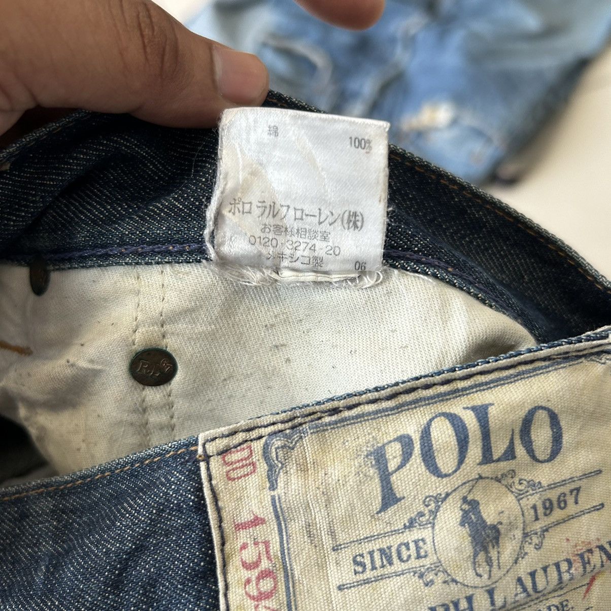 Ralph Lauren Vintage Polo Ralph Lauren Blue Denim Size US 32 / EU 48 - 14 Thumbnail