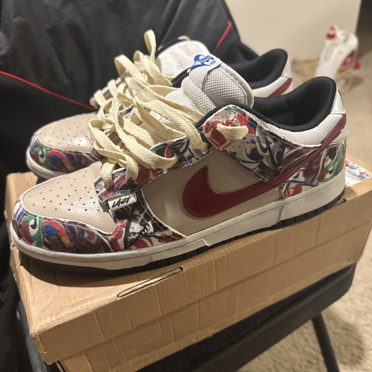 Nike Dunk Custom Paris 1/1 Size US 9 / EU 42 - 1 Thumbnail