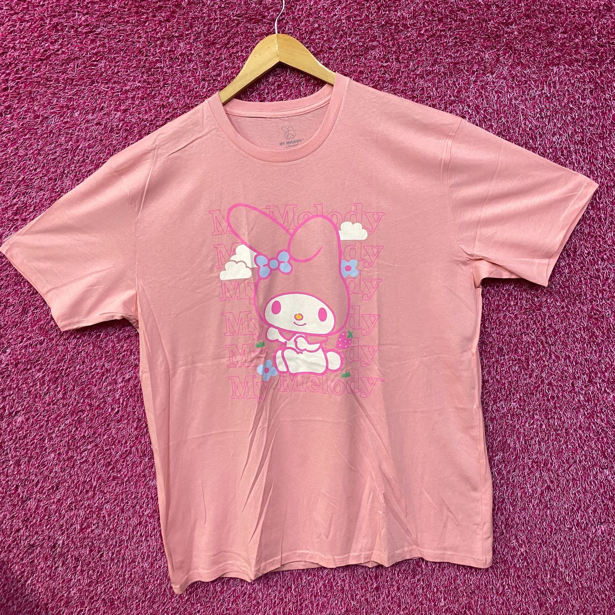 Disney Sanrio My Melody Pink T-Shirt 2XL Size XXL / US 16-18 / IT 52-54 - 3 Thumbnail