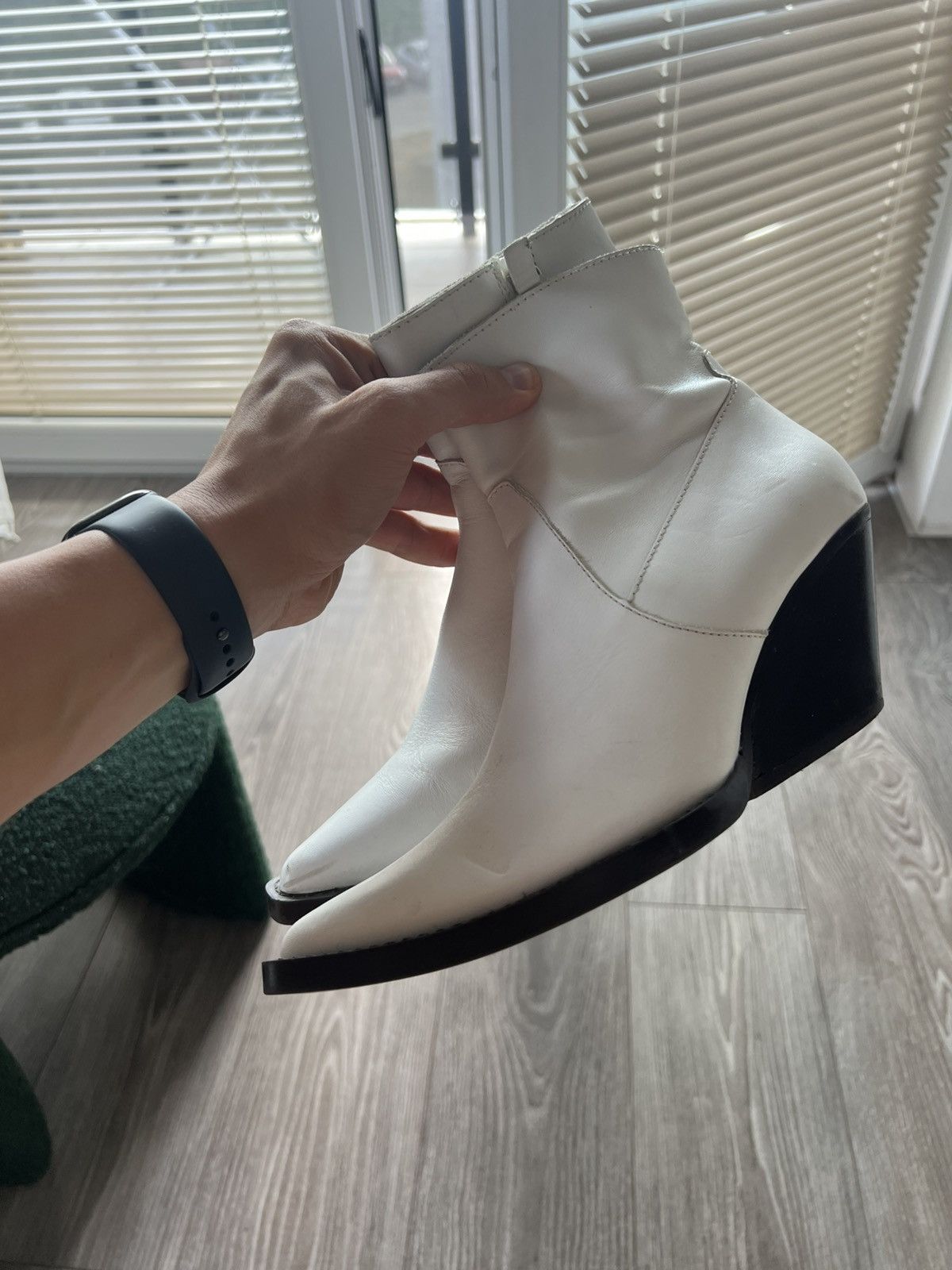 Zara Avant Garde Y2k Leather Opium Archival Zara Woman Boots Size US 6 / IT 36 - 14 Thumbnail