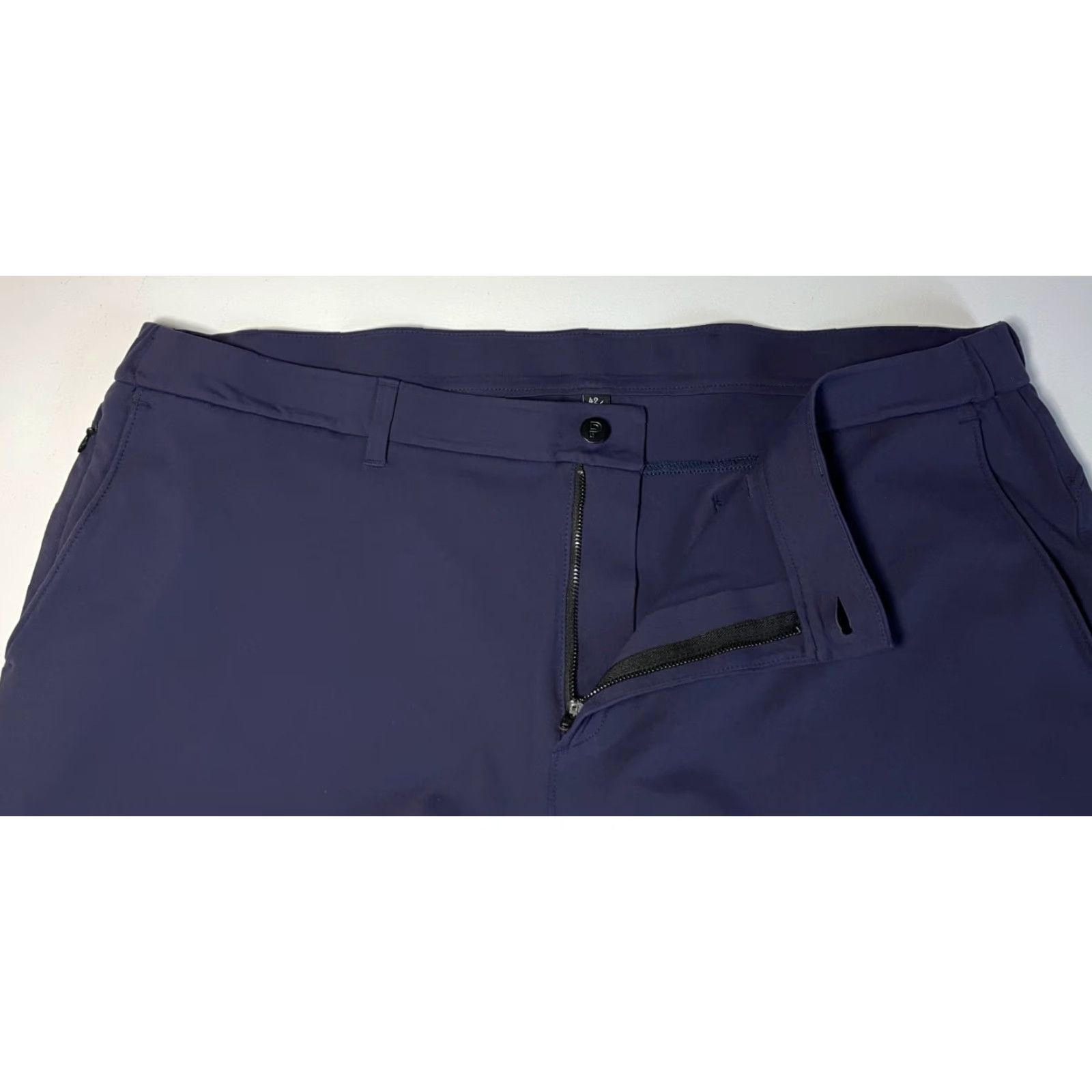 Vintage VINTAGE Public Rec Chino Pants Mens Navy 42x30 City Preppy Nylon Blend Stretch Pockets Straight Regular Size US 42 / EU 58 - 7 Thumbnail