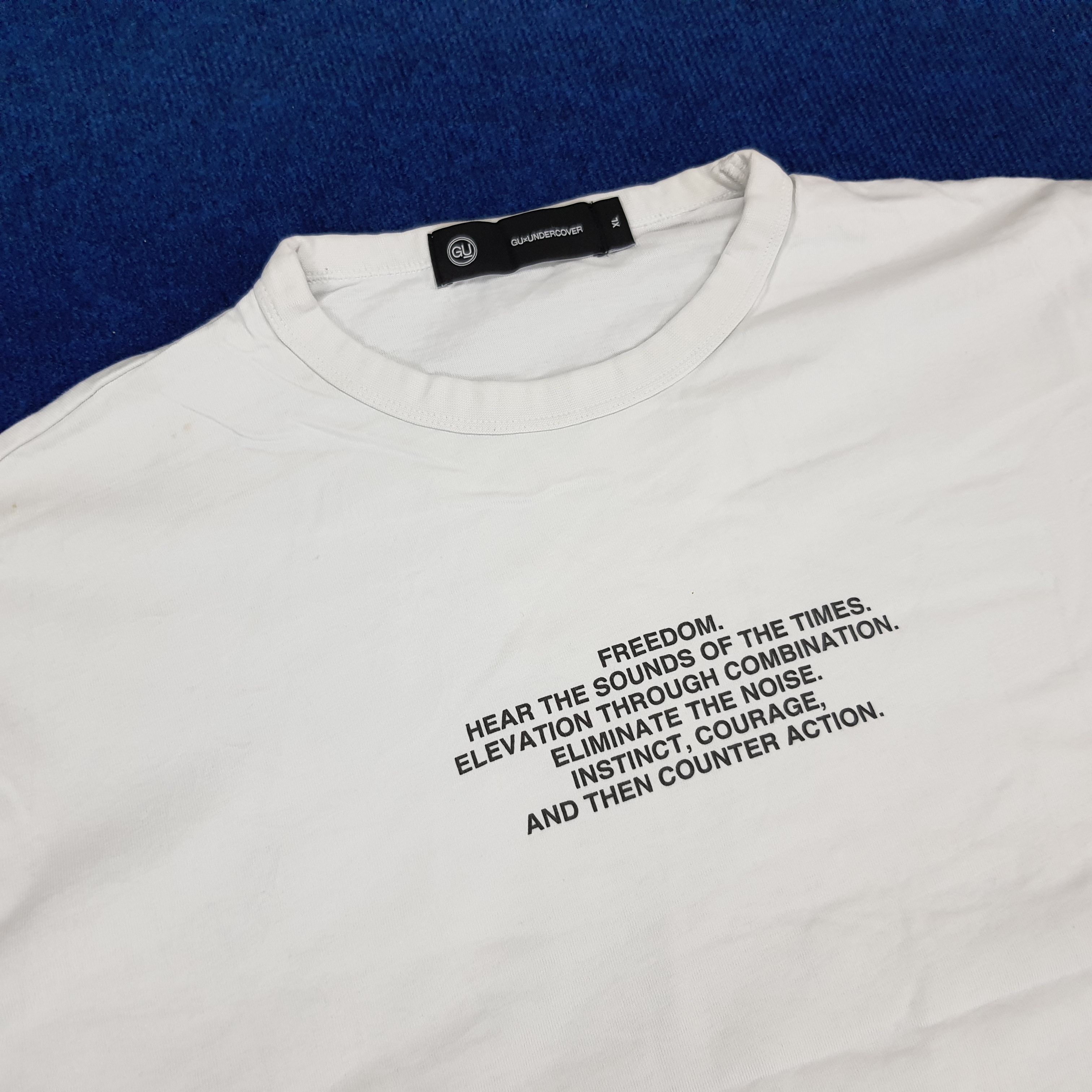 Vintage GUxUndercover Freedom Long Sleeve Photo Tee