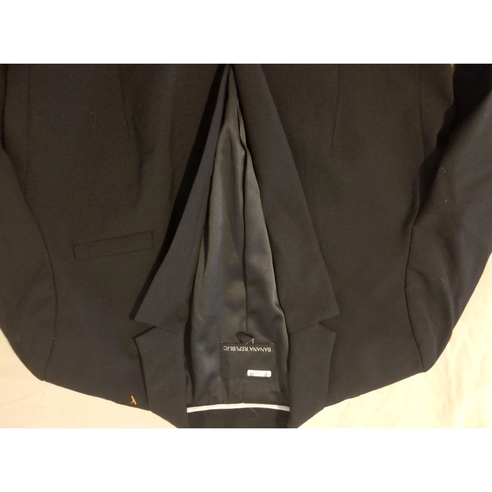 Banana Republic Womens Banana Republic Blazer Jacket Wool Black 8 Size M / US 6-8 / IT 42-44 - 2 Thumbnail