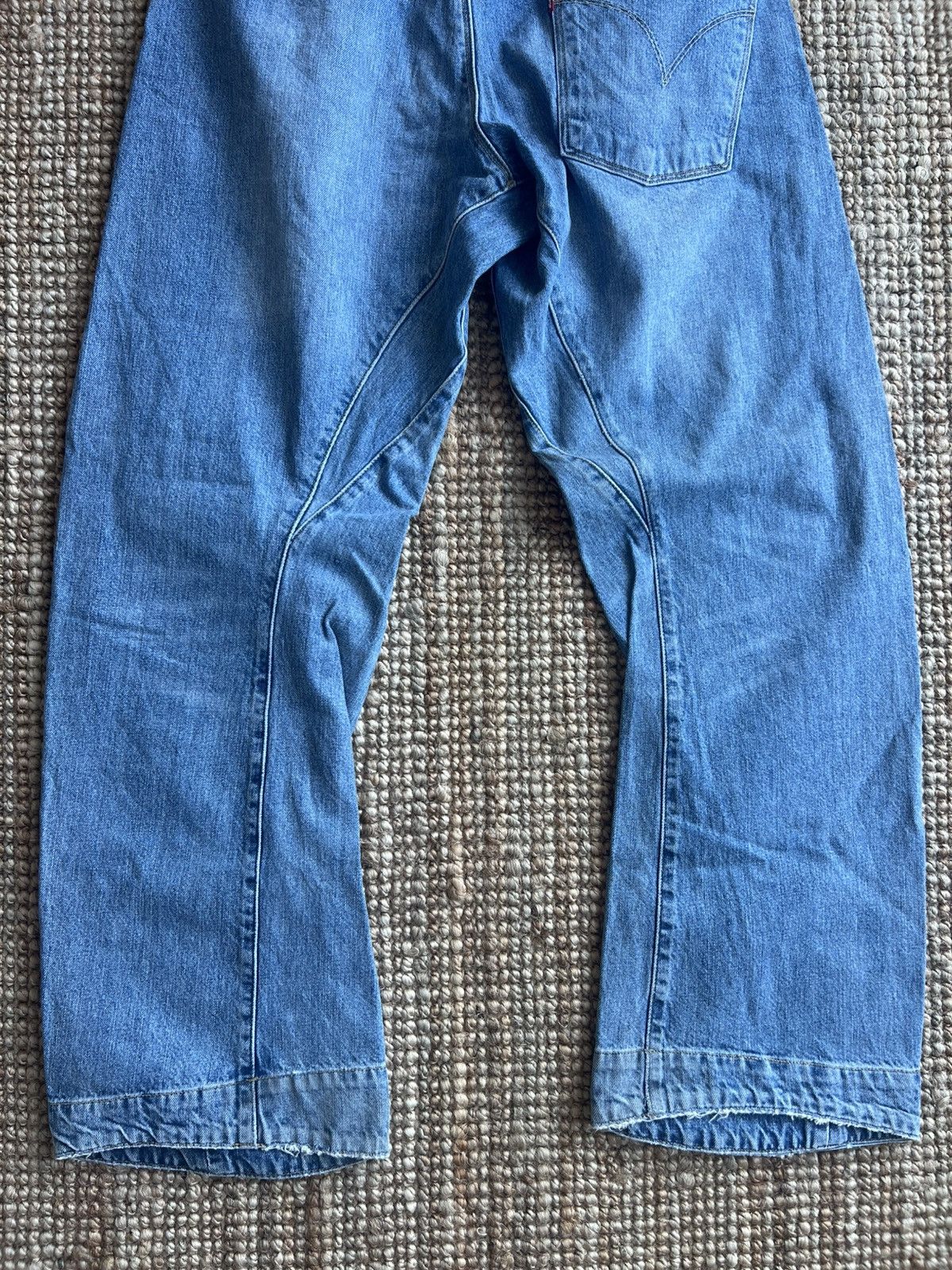 Levis Engineered Jeans Buckle Back Tag W33 Actual 33x32
