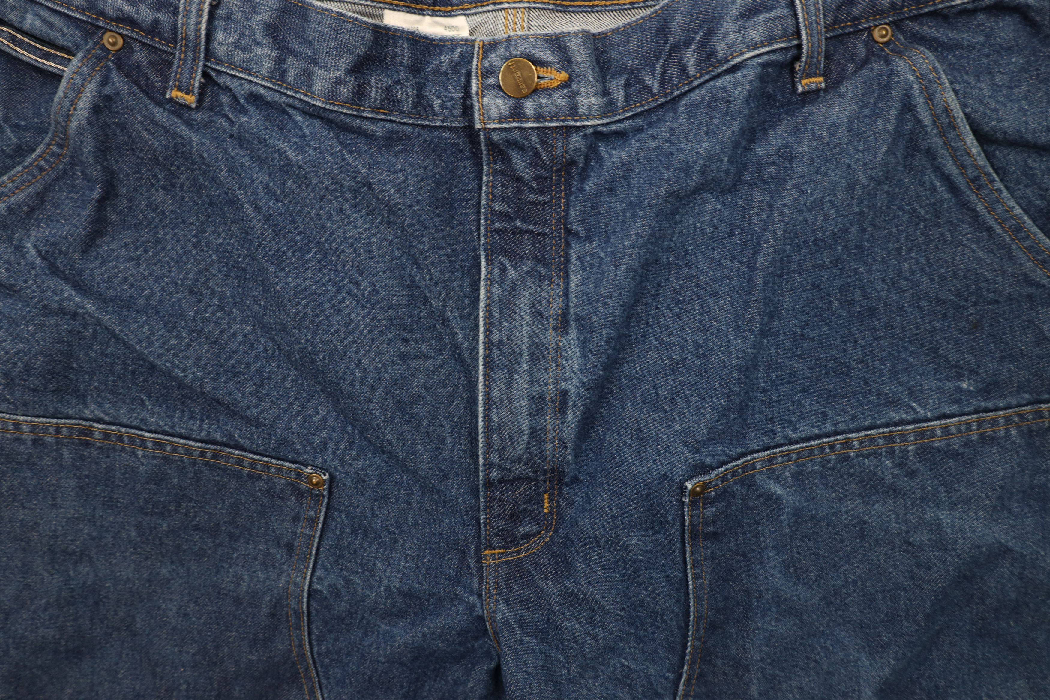 Carhartt × Vintage Vintage Y2K Carhartt Double Loose Fit Wide Leg Denim Jeans Size US 42 / EU 58 - 6 Thumbnail