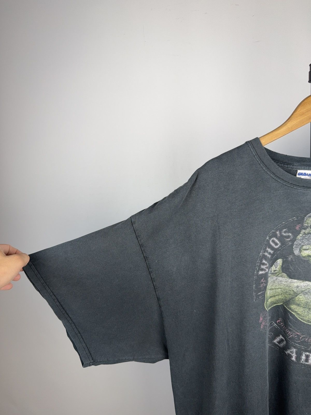 Harley Davidson 00s Who’s Your Daddy Hulk Tee Gildan 3XL Funny Graphic Size US XXL / EU 58 / 5 - 5 Thumbnail