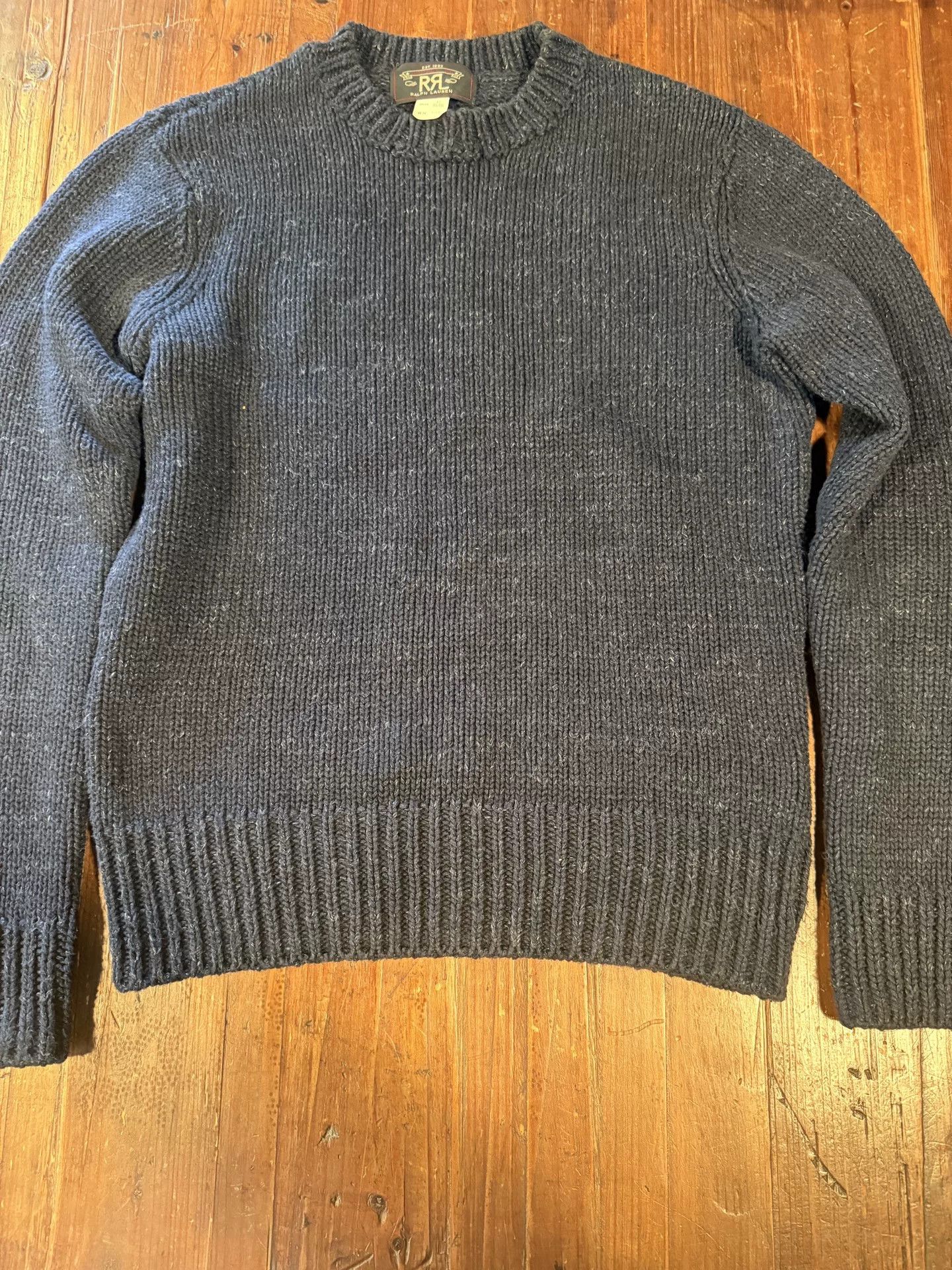 RRL Ralph Lauren RRL Ralph Lauren Gray Crewneck Sweater Size US XS / EU 42 / 0 - 1 Thumbnail