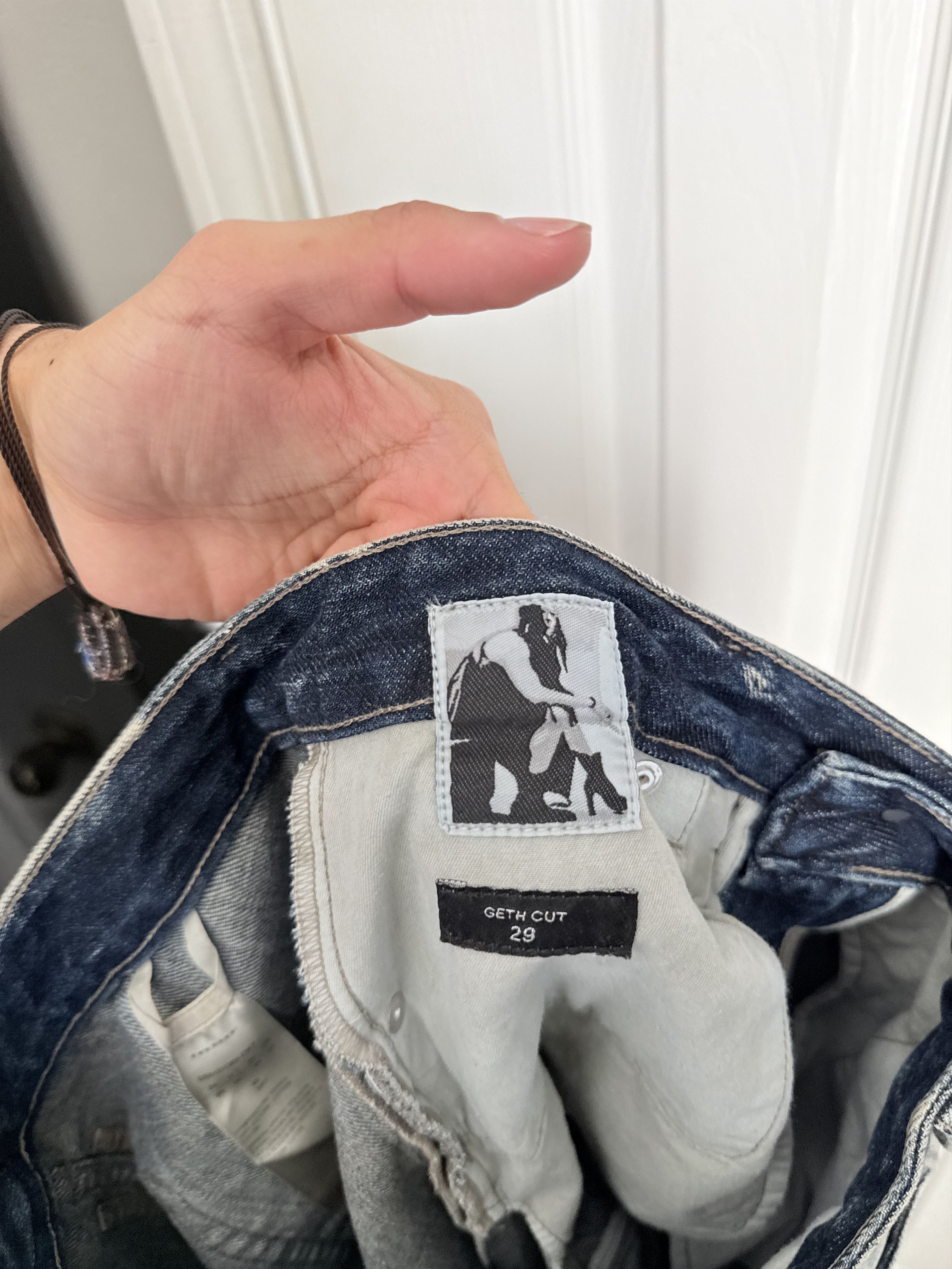 Rick Owens Drkshdw Rick Owens Geth Denim Sky Size US 30 / EU 46 - 4 Thumbnail