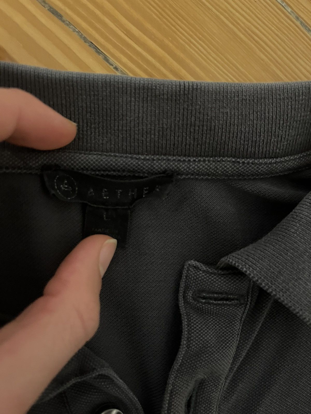 Aether Apparel Aether Grey Polo Size US L / EU 52-54 / 3 - 3 Thumbnail