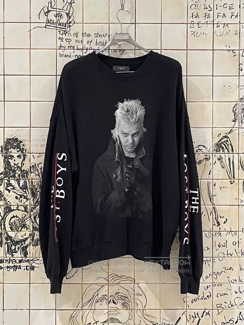 Amiri Amiri Printed hoodie, grunge street style, rock Size US M / EU 48-50 / 2 - 1 Thumbnail
