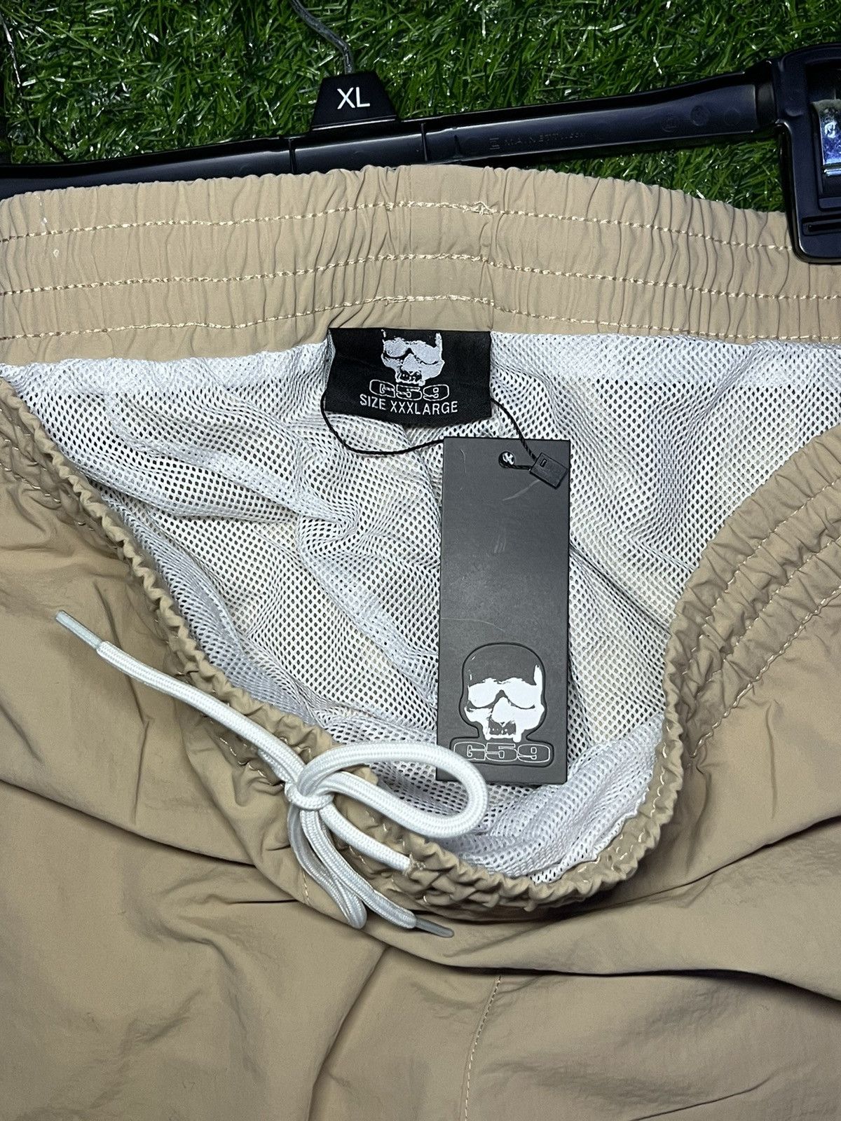 G59 Records G59 Khaki Tan Swim Trunks 3xl XXXL Size US 42 / EU 58 - 3 Thumbnail