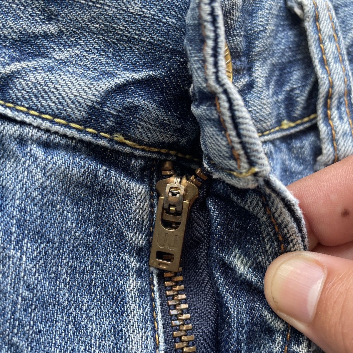 Japanese Brand Vintage Faded Japanese Brand Jeans Denim Pants W32x29.5 Size US 32 / EU 48 - 9 Thumbnail