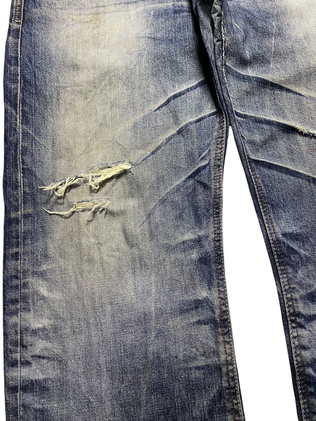 Gotcha Vintage Gotcha Remember your Roots Embroidered Baggy Jeans Size US 35 - 11 Thumbnail