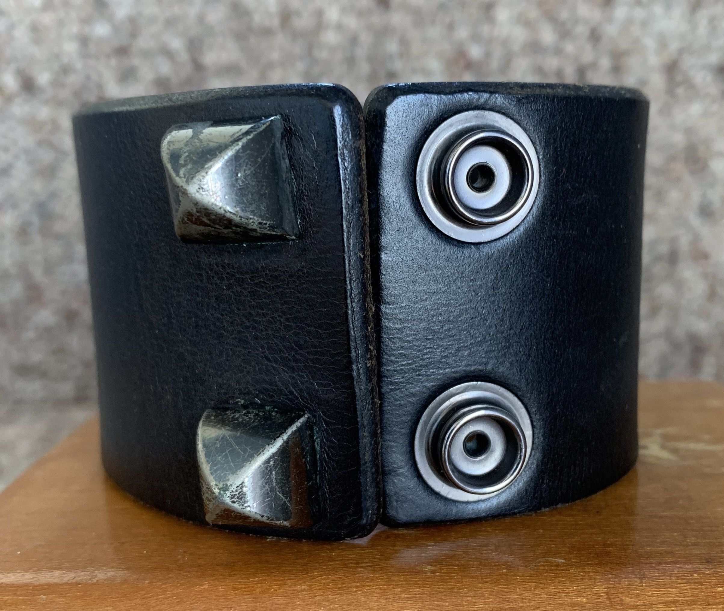 Jam Home Made × Number (N)ine FW04 Number (N)ine Studded Leather Bracelet Size ONE SIZE - 6 Thumbnail