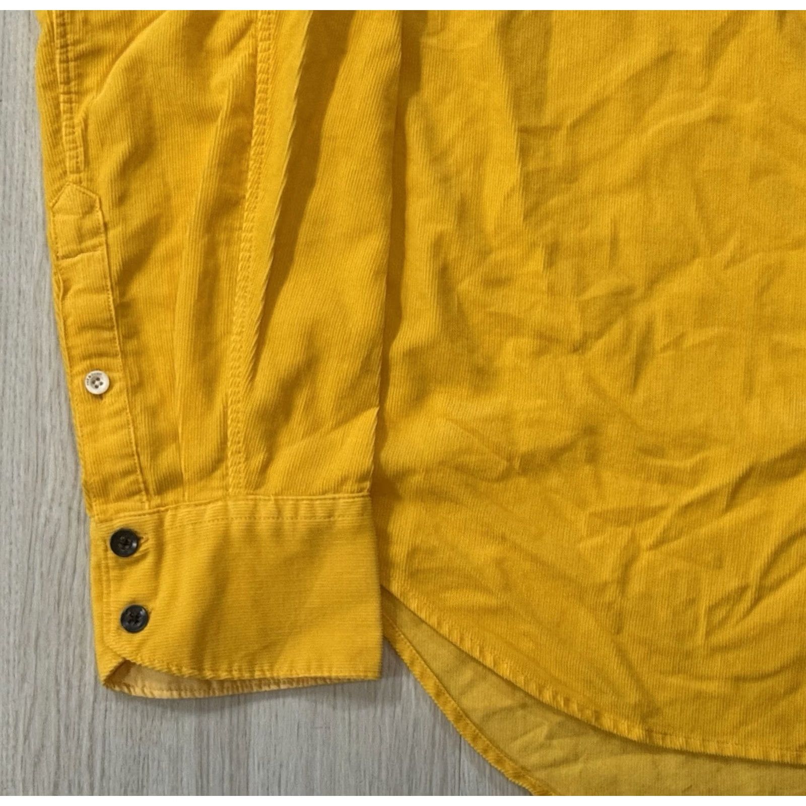 Rag & Bone NWT rag & bone Button-Up Shirt L Long Sleeve Corduroy Yellow Size US L / EU 52-54 / 3 - 3 Thumbnail