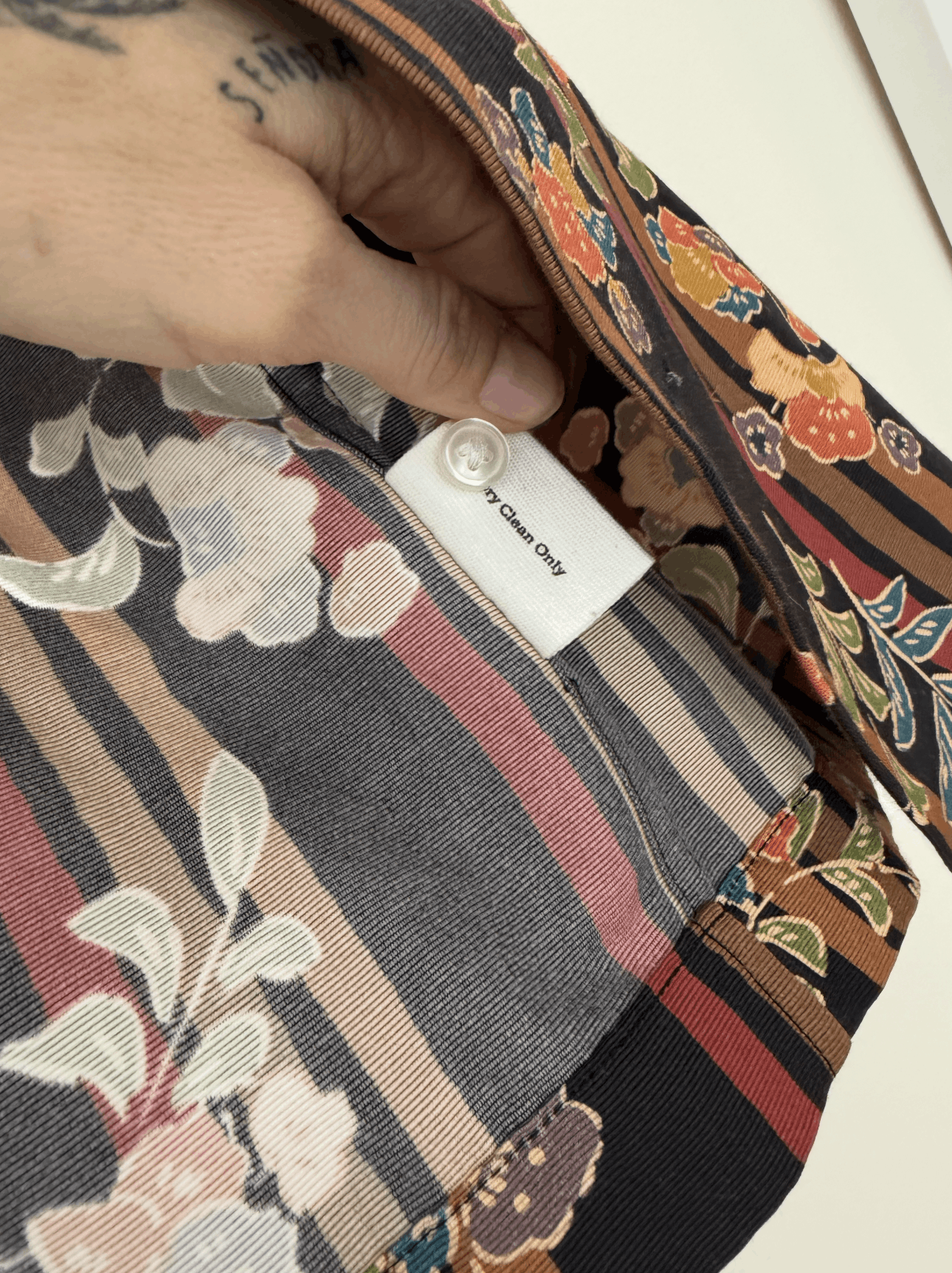 Bode Bode XS/S Floral Button Up Shirt Size US XS / EU 42 / 0 - 3 Thumbnail