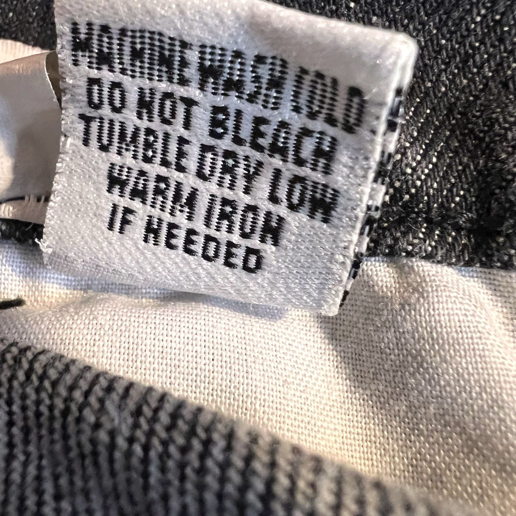 Vintage FWRD Jeans Womens 16 Black White Paint Striped Spot Fade Edgy Rock City Jeans Straight Womens 16 White Rock Spring Summer Winter Fall Size 38" / US 16 / IT 52 - 6 Thumbnail