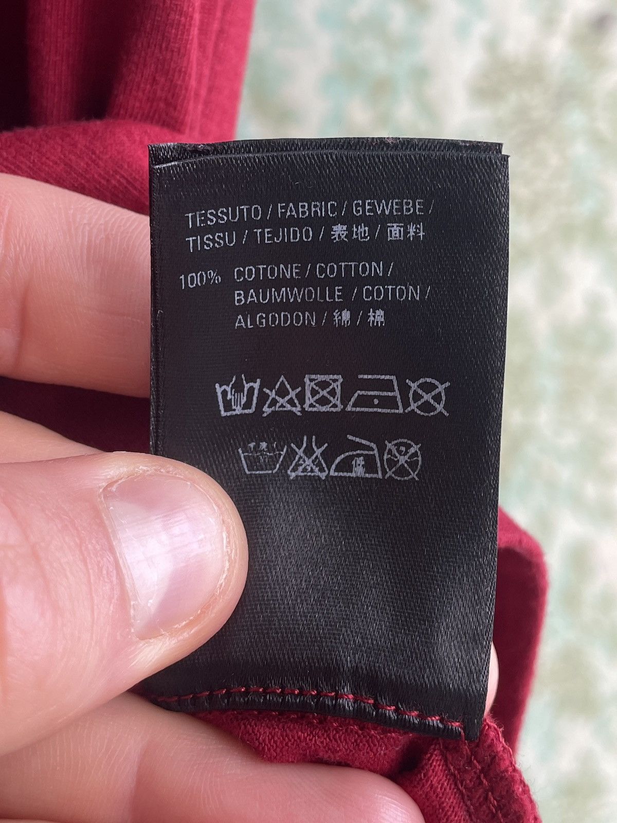 Balenciaga Balenciaga BB Chest Logo Women’s Red Tee T Shirt XS Size XS / US 0-2 / IT 36-38 - 11 Thumbnail