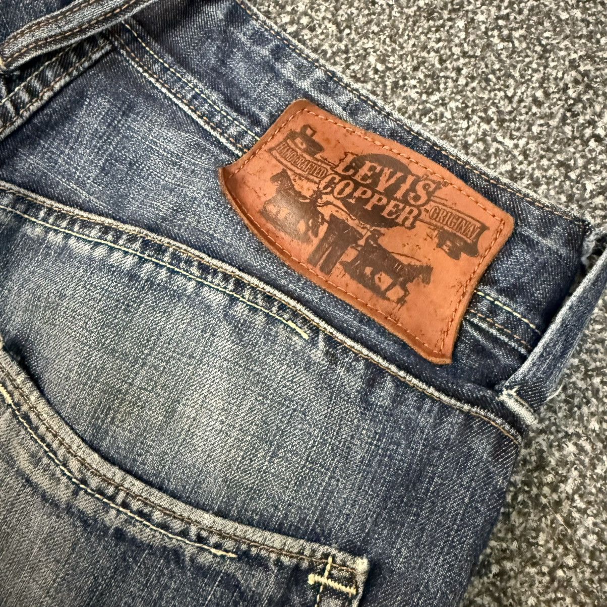 14th Addiction 🔥Archive Distressed Levis Cooper Jeans Size US 30 / EU 46 - 8 Thumbnail