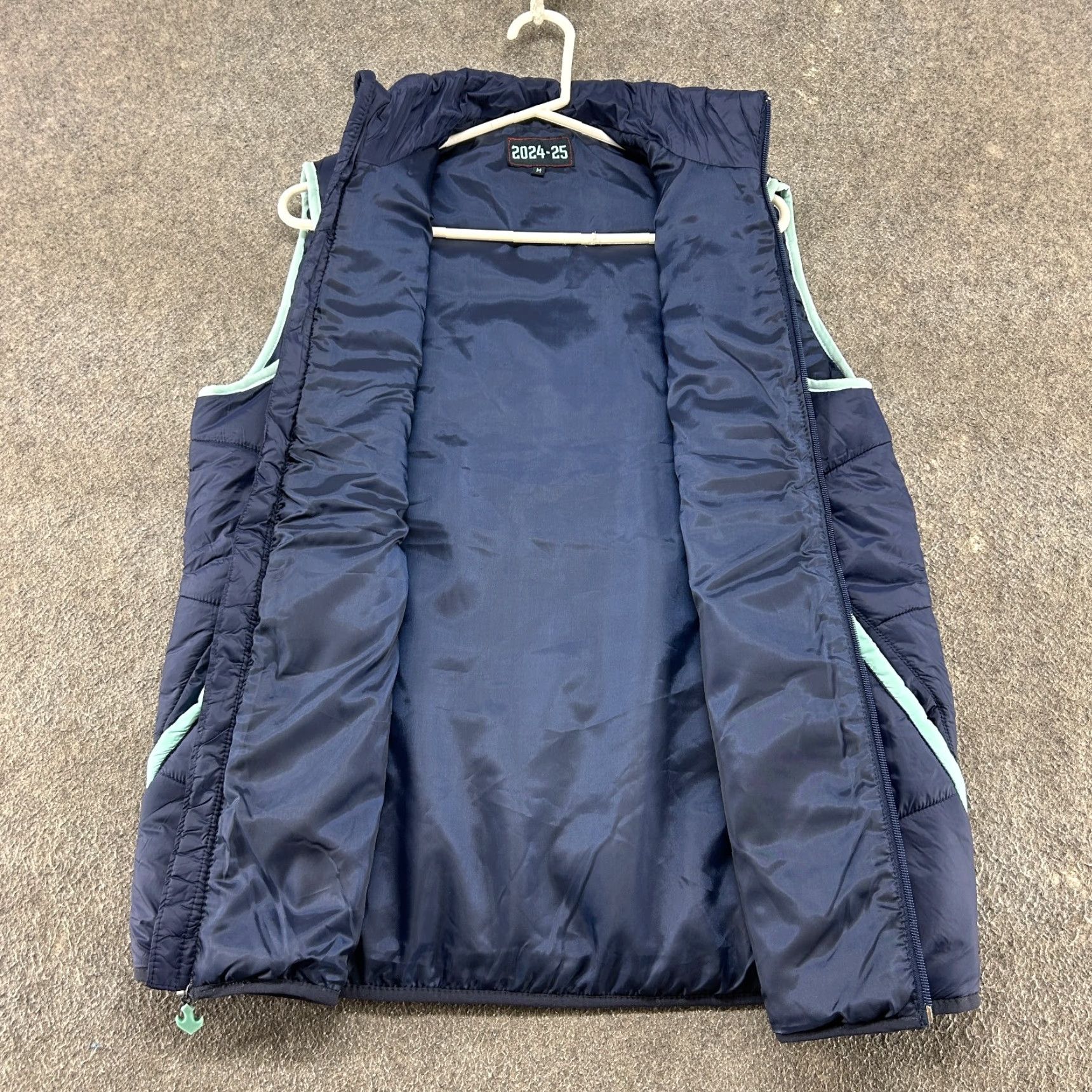 Vintage VINTAGE Seattle Kraken Vest Mens M Blue Navy Puffer Nylon Full Zip Polyester Fill 2025 Size US M / EU 48-50 / 2 - 3 Thumbnail