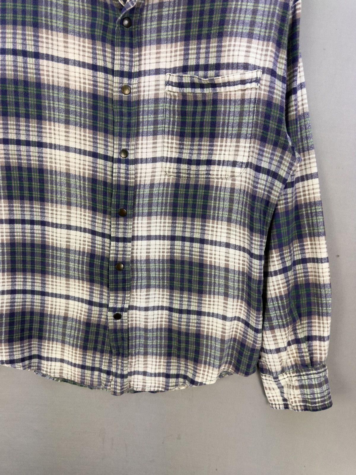 Flannel Tradesman Plaid Check Flannel Shirt Button Up Size US M / EU 48-50 / 2 - 3 Thumbnail