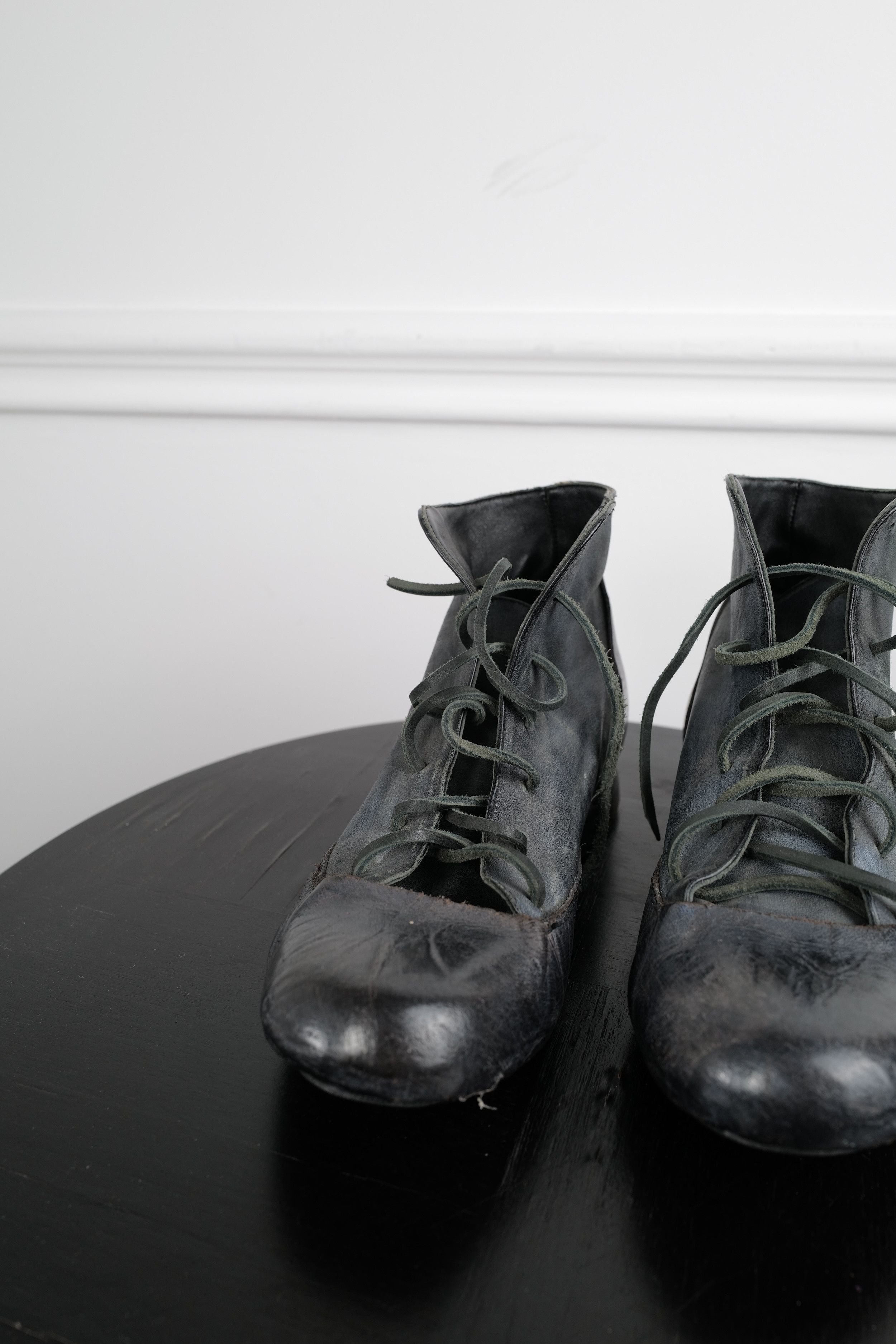 Individual Sentiments HI-TOP SHOES HANDCRAFTED BY MY ATELIER Size US 9 / EU 42 - 6 Thumbnail