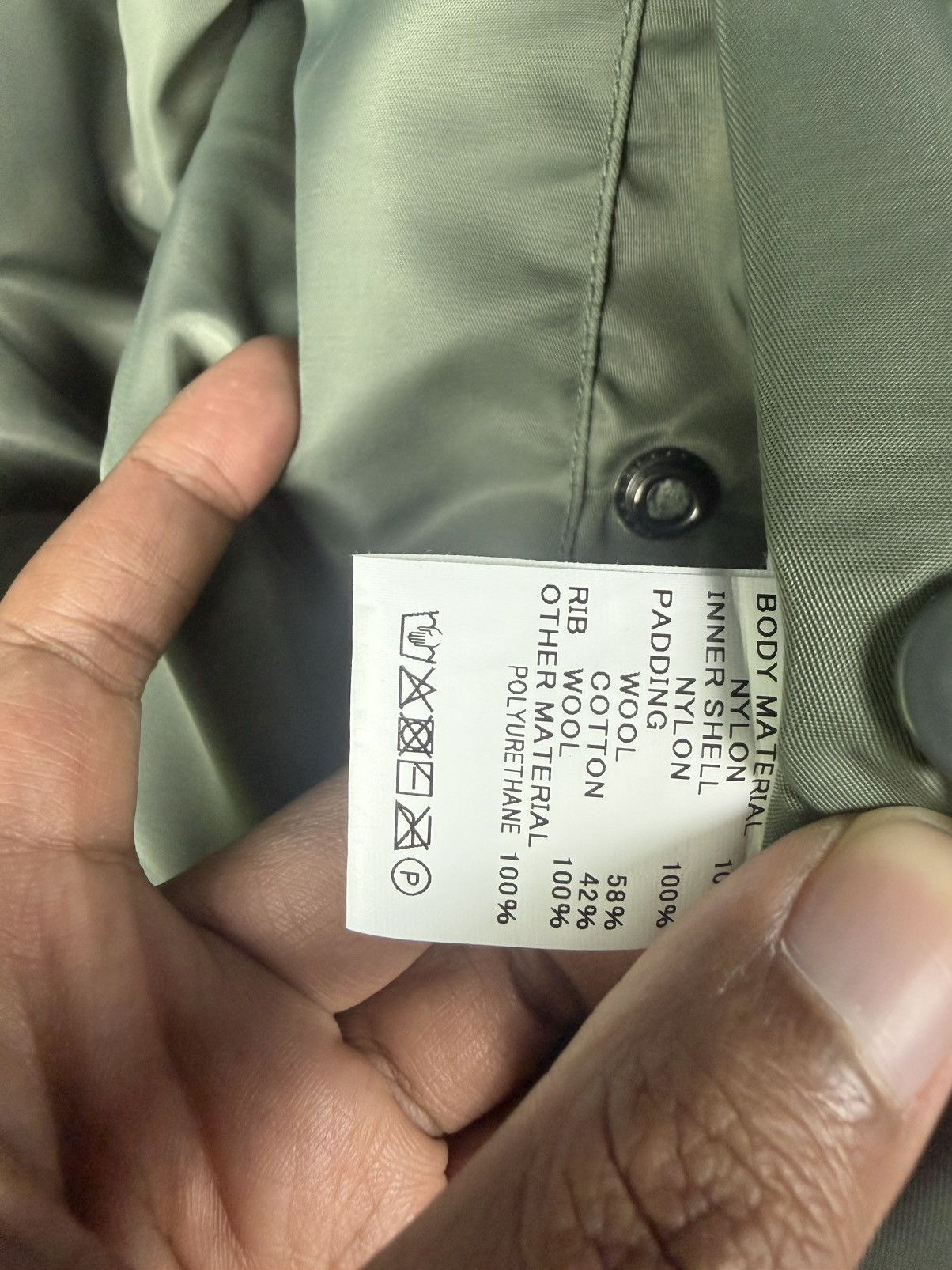 Vintage Limited Edition Subciety Ma-1 Flight Reversible Jacket Size US L / EU 52-54 / 3 - 8 Thumbnail
