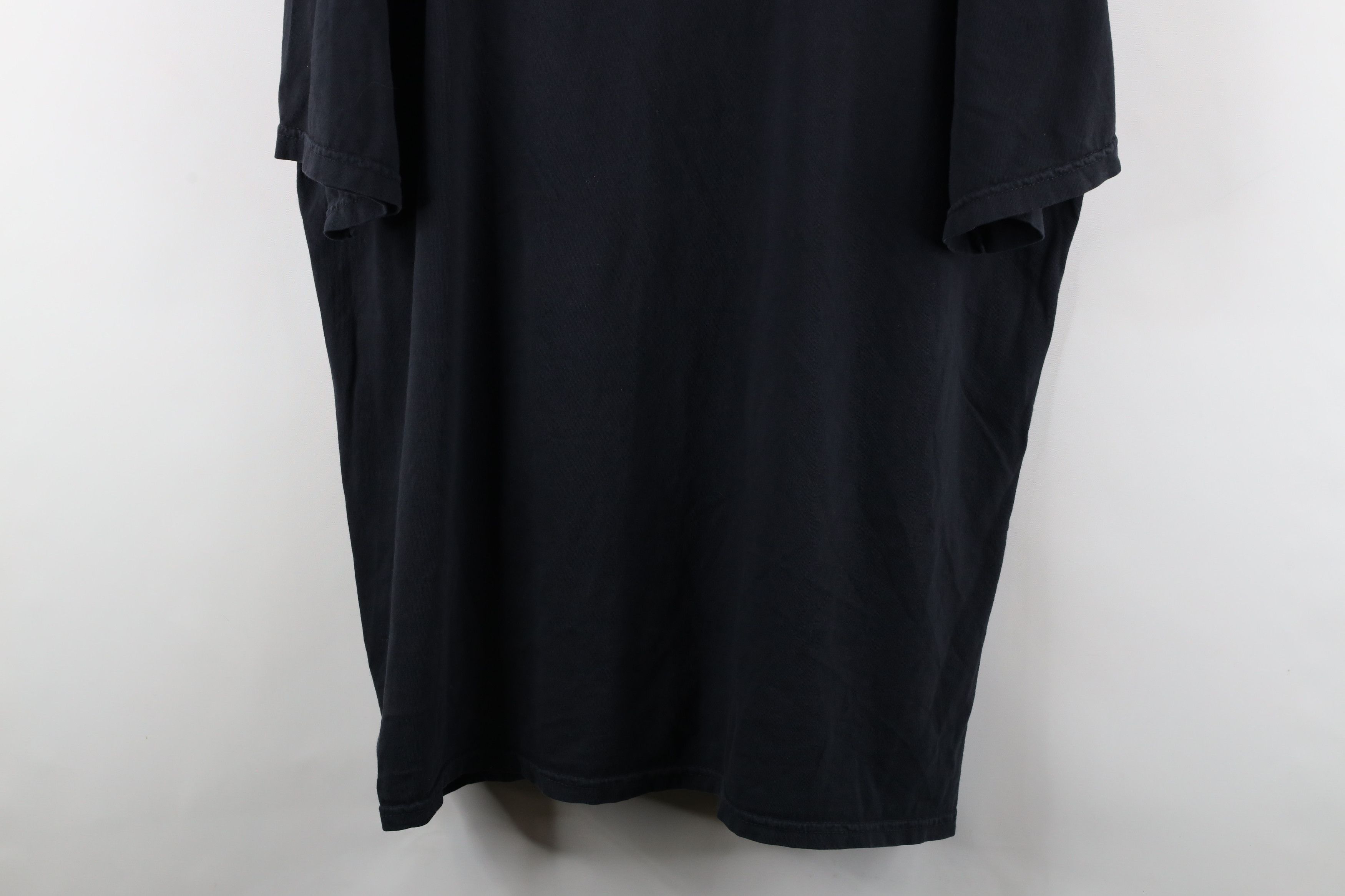 Vintage Vintage 90s Streetwear Short Sleeve T-Shirt Black Cotton Size US XXL / EU 58 / 5 - 3 Thumbnail