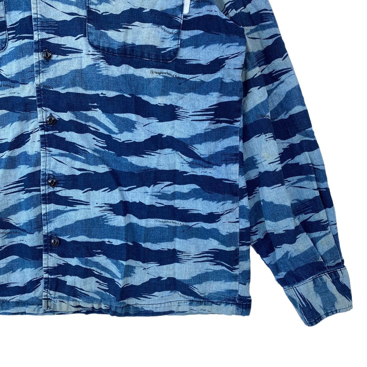 Neighborhood NEIGHBORHOOD TIGER STRIPES BUTTON UP SHIRT Size US L / EU 52-54 / 3 - 5 Thumbnail