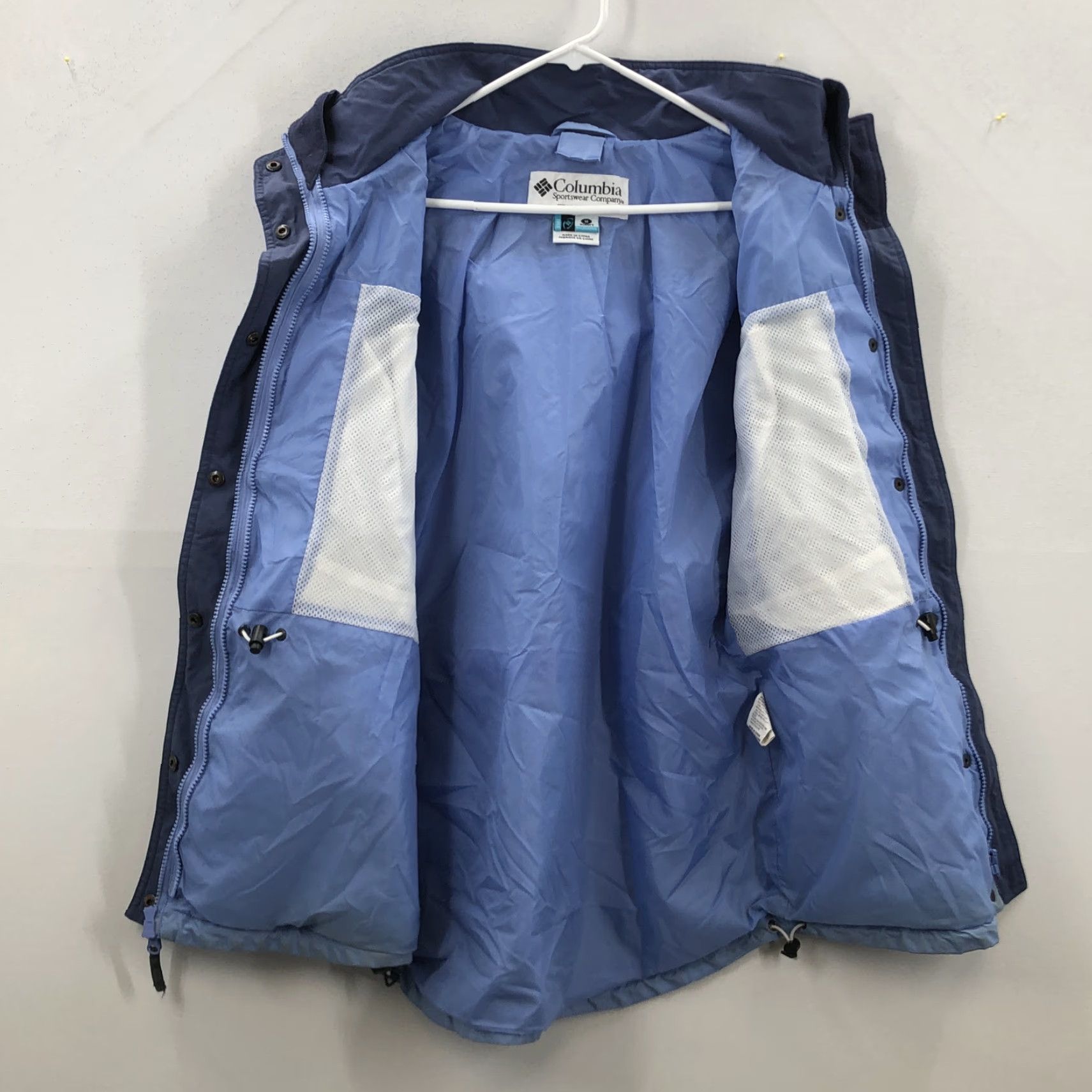 Vintage VINTAGE? Wait item is Columbia Womens Blue Long Sleeve Interchnage Windbreaker Jacket Size Medium Size M / US 6-8 / IT 42-44 - 7 Thumbnail