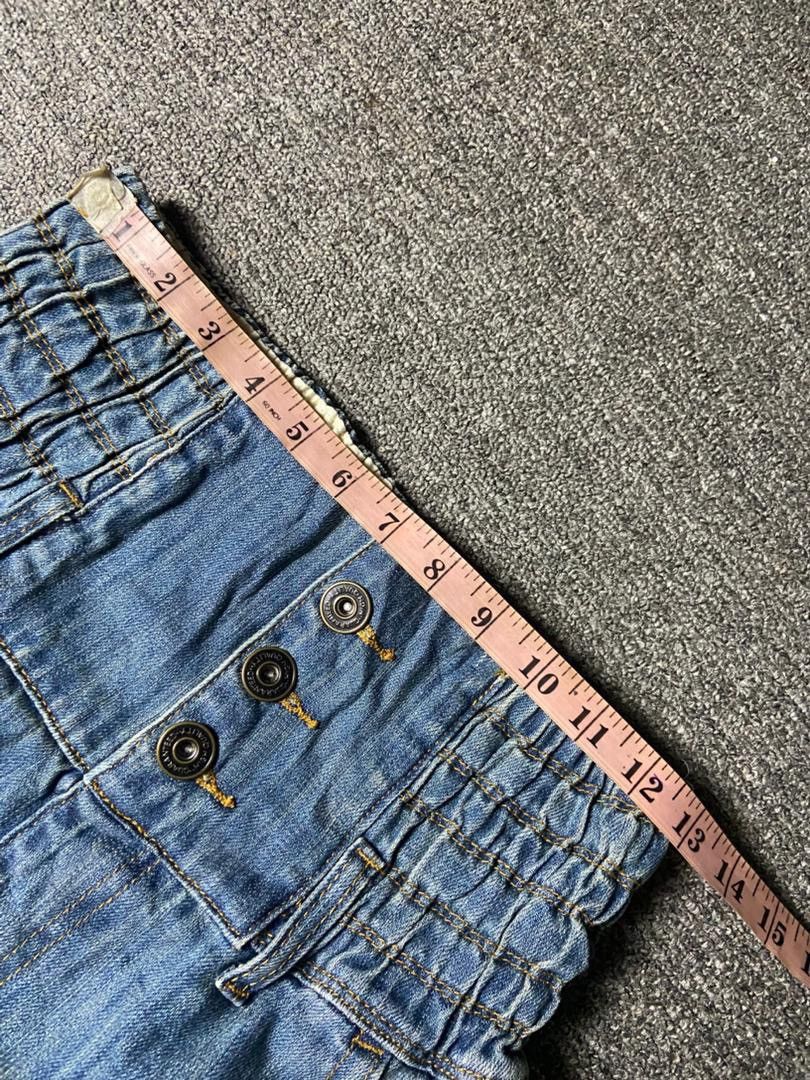 Japanese Brand SOMALI Brand High Waist Elastic Denim Jeans (155) Size US 26 / EU 42 - 7 Thumbnail