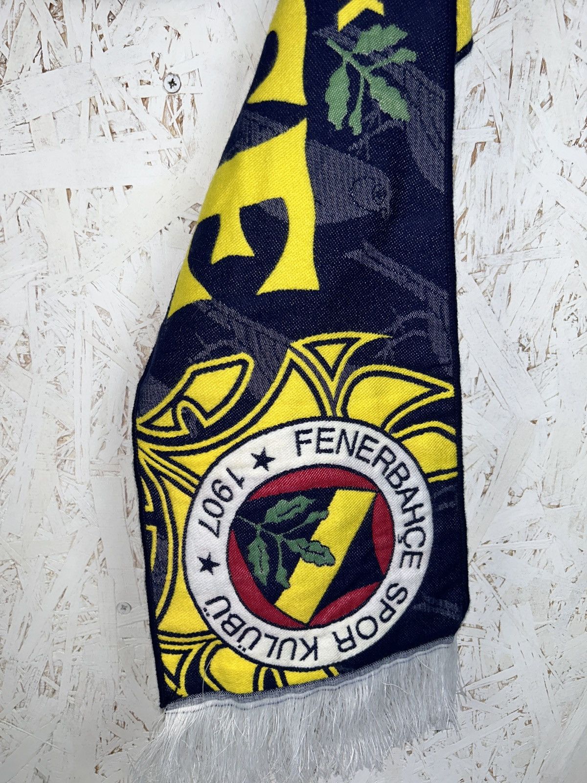 Vintage Vintage Fenerbahce Turkey Fanwear Soccer Football Scarf Size ONE SIZE - 3 Thumbnail