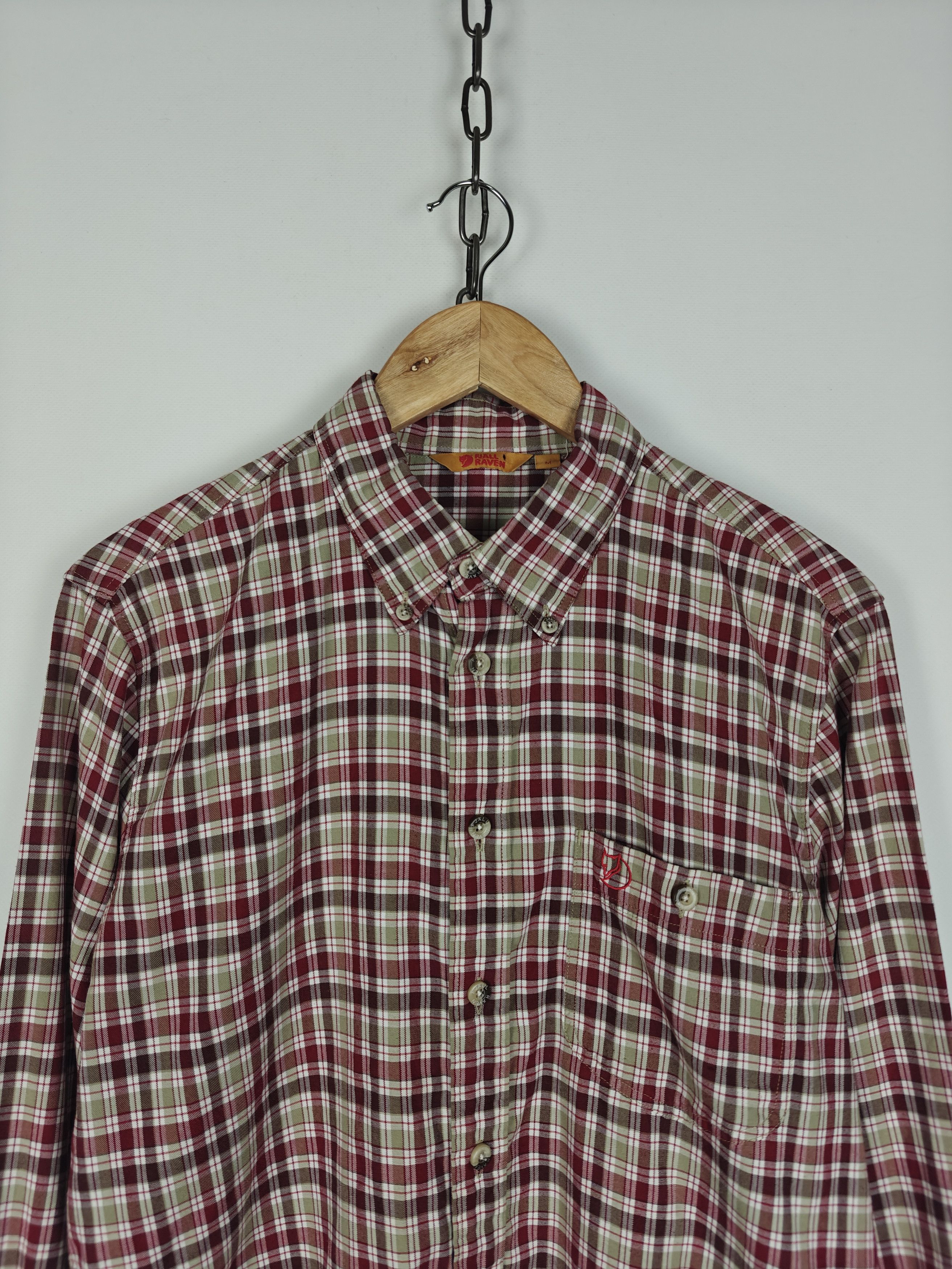 Fjallraven Fjallraven Check Shirt Button Fox Logo size M Size US M / EU 48-50 / 2 - 2 Thumbnail
